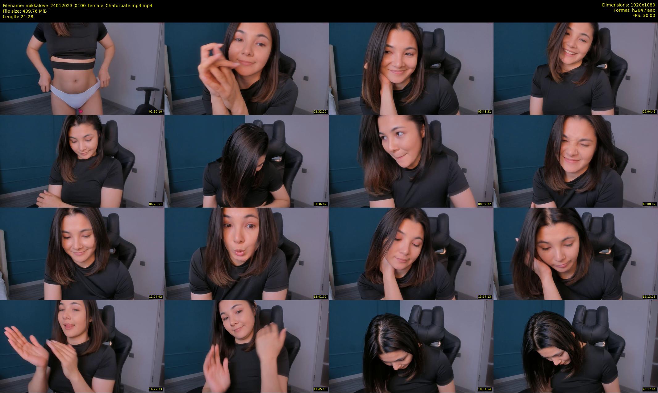 mikkalove — 22 minute Chaturbate female cam show recording, 1080p, Jan 24, 2023