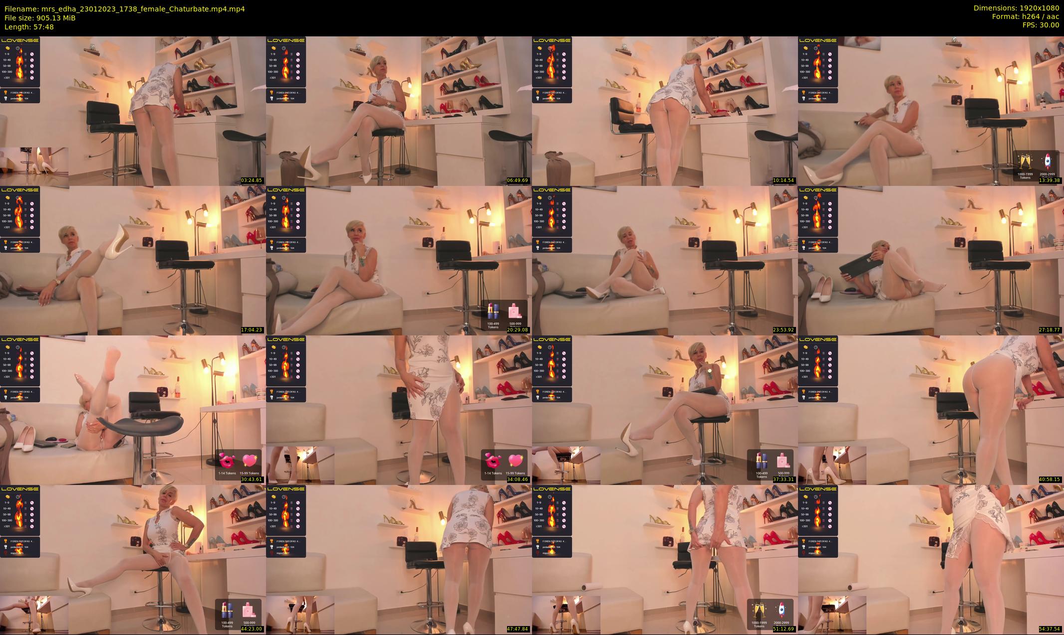 mrs_edha — 58 minute Chaturbate female cam show recording, 1080p, Jan 23, 2023