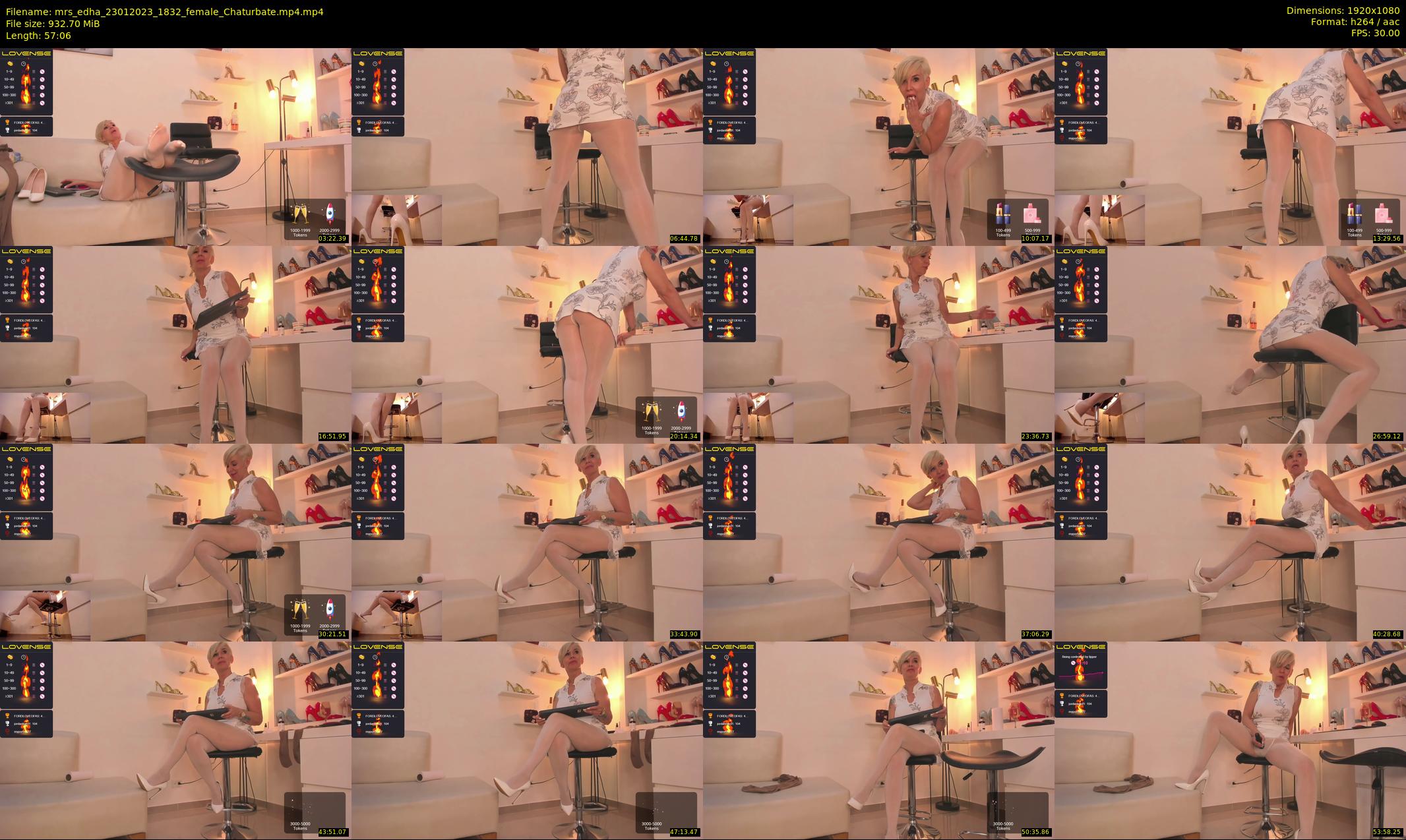 mrs_edha — 58 minute Chaturbate female cam show recording, 1080p, Jan 23, 2023