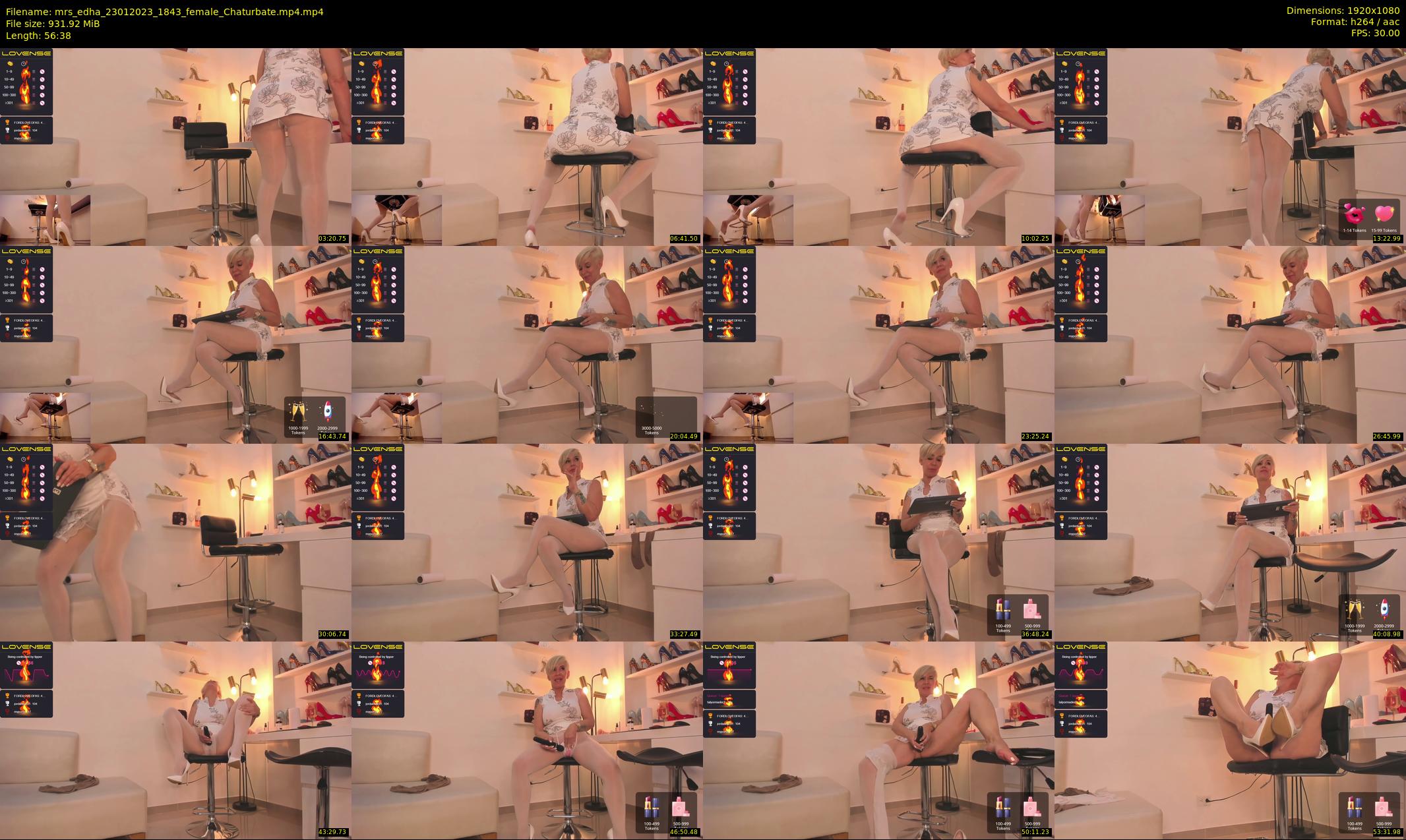 mrs_edha — 57 minute Chaturbate female cam show recording, 1080p, Jan 23, 2023