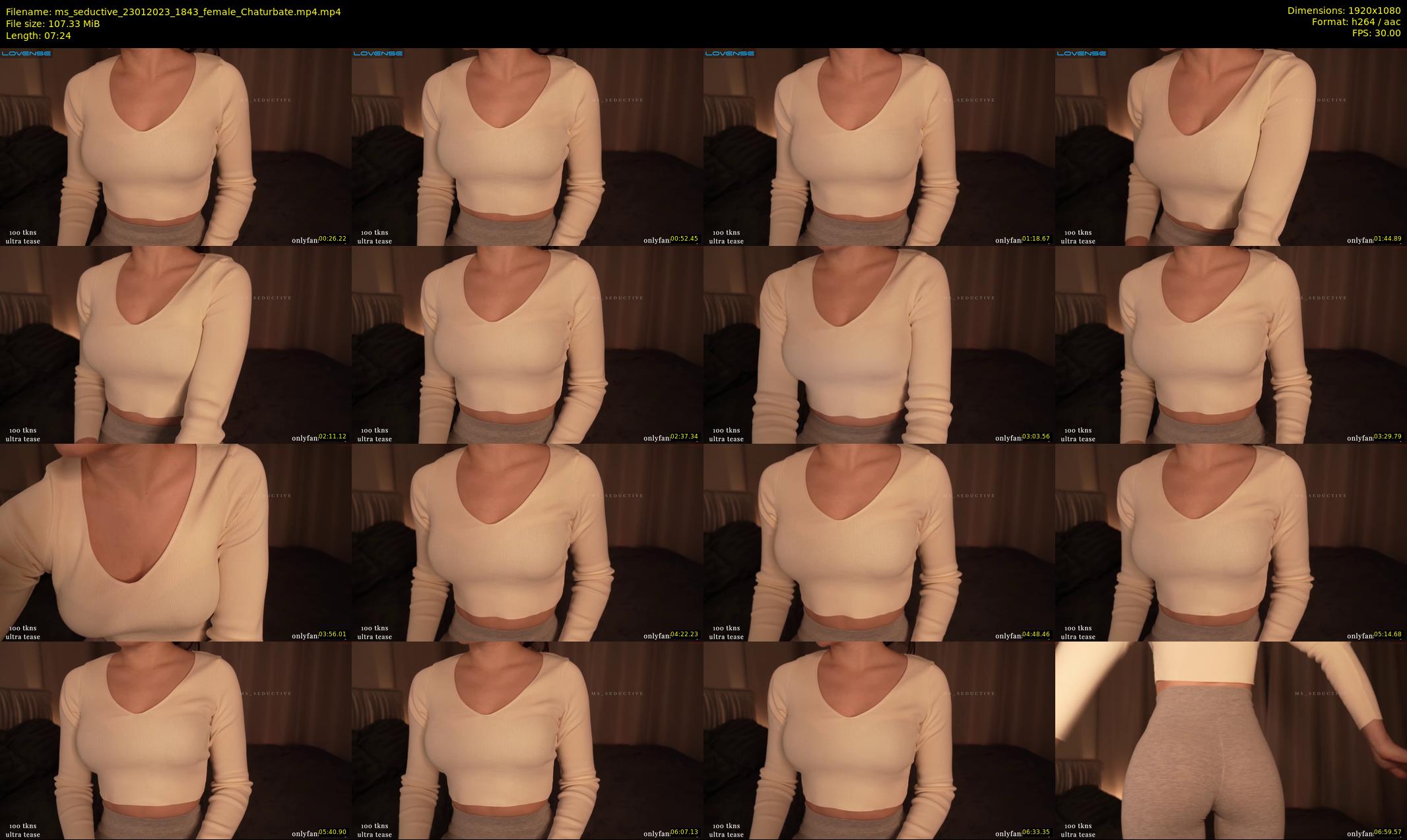 ms_seductive — 8 minute Chaturbate female cam show recording, 1080p, Jan 23, 2023