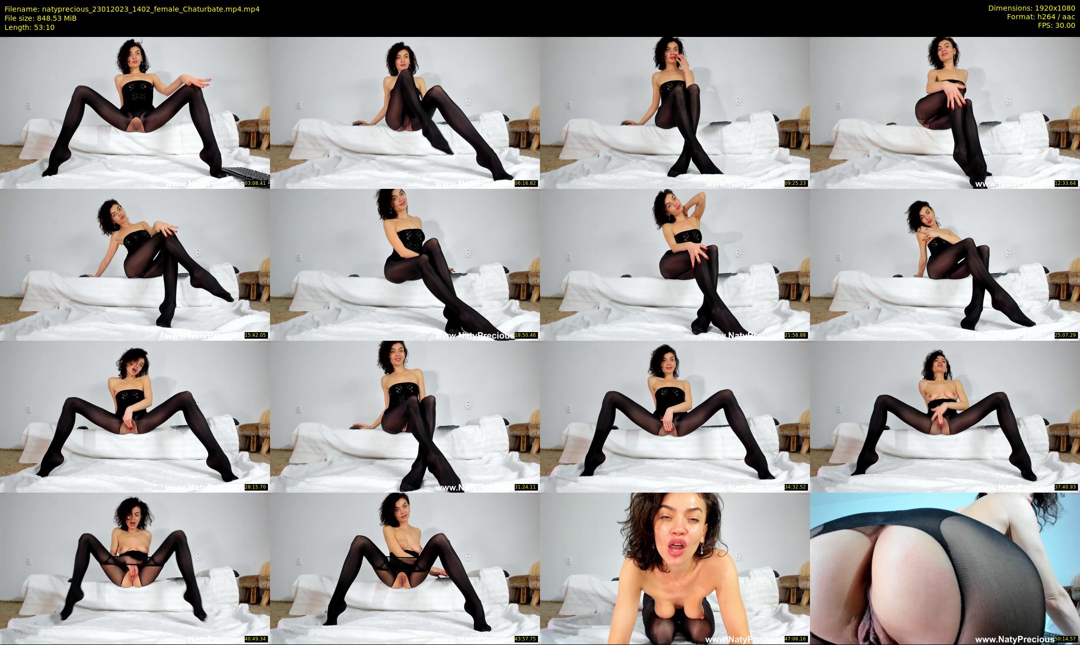 natyprecious — 54 minute Chaturbate female cam show recording, 1080p, Jan 23, 2023