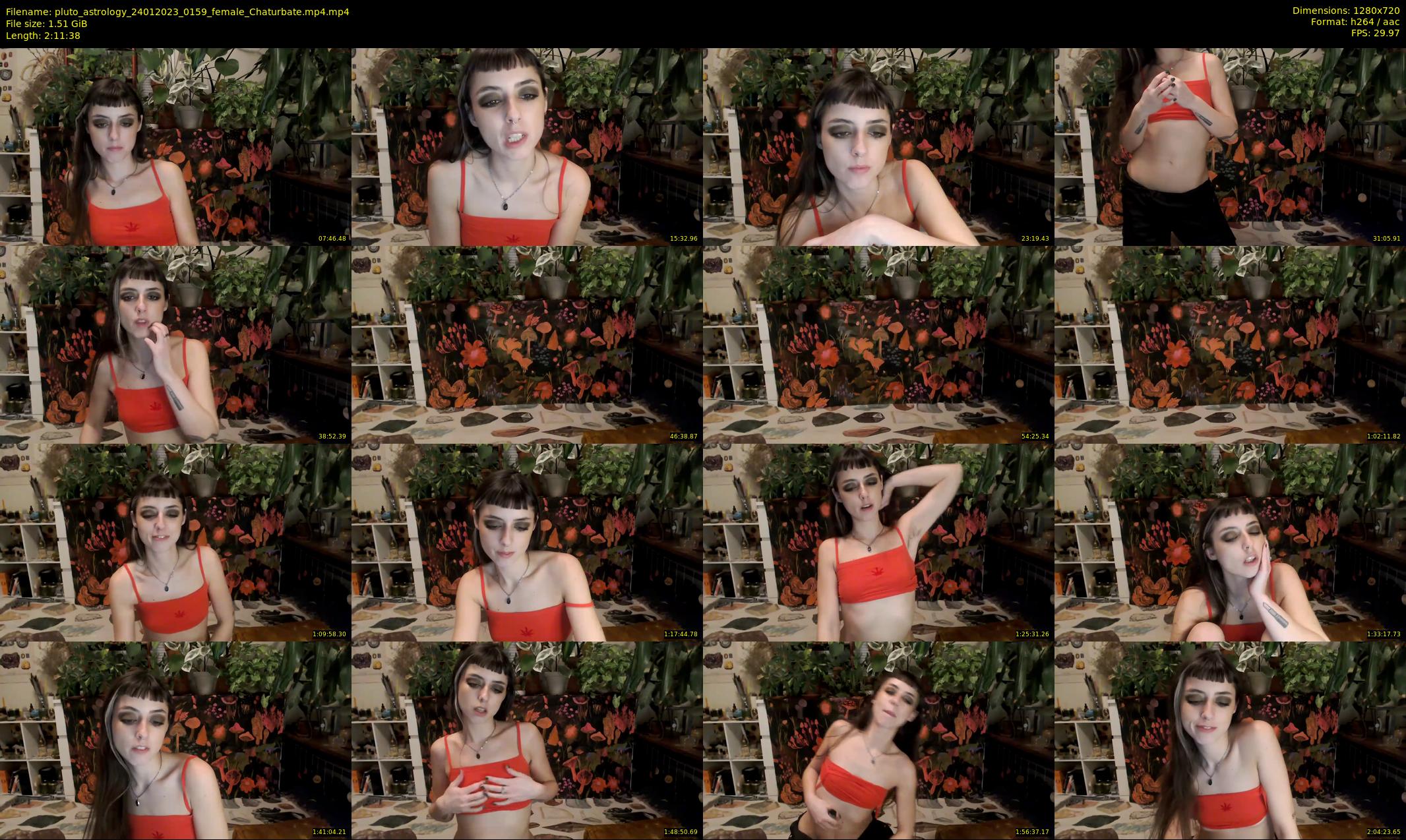 pluto_astrology — 132 minute Chaturbate female cam show recording, 720p, Jan 24, 2023