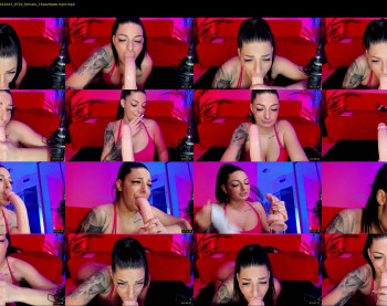 queen_of_deepthroat — 54 minute Chaturbate female cam show recording, 1080p, Jan 23, 2023