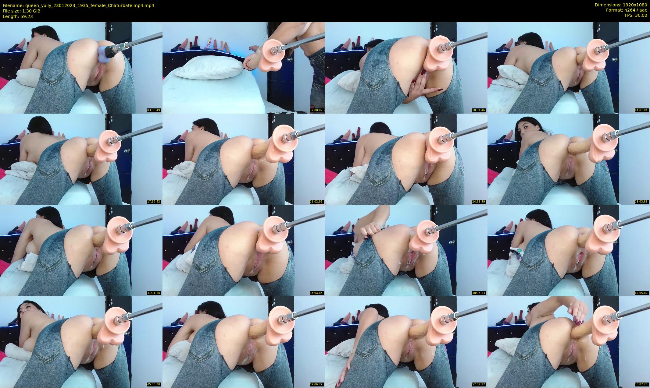 queen_yully — 60 minute Chaturbate female cam show recording, 1080p, Jan 23, 2023