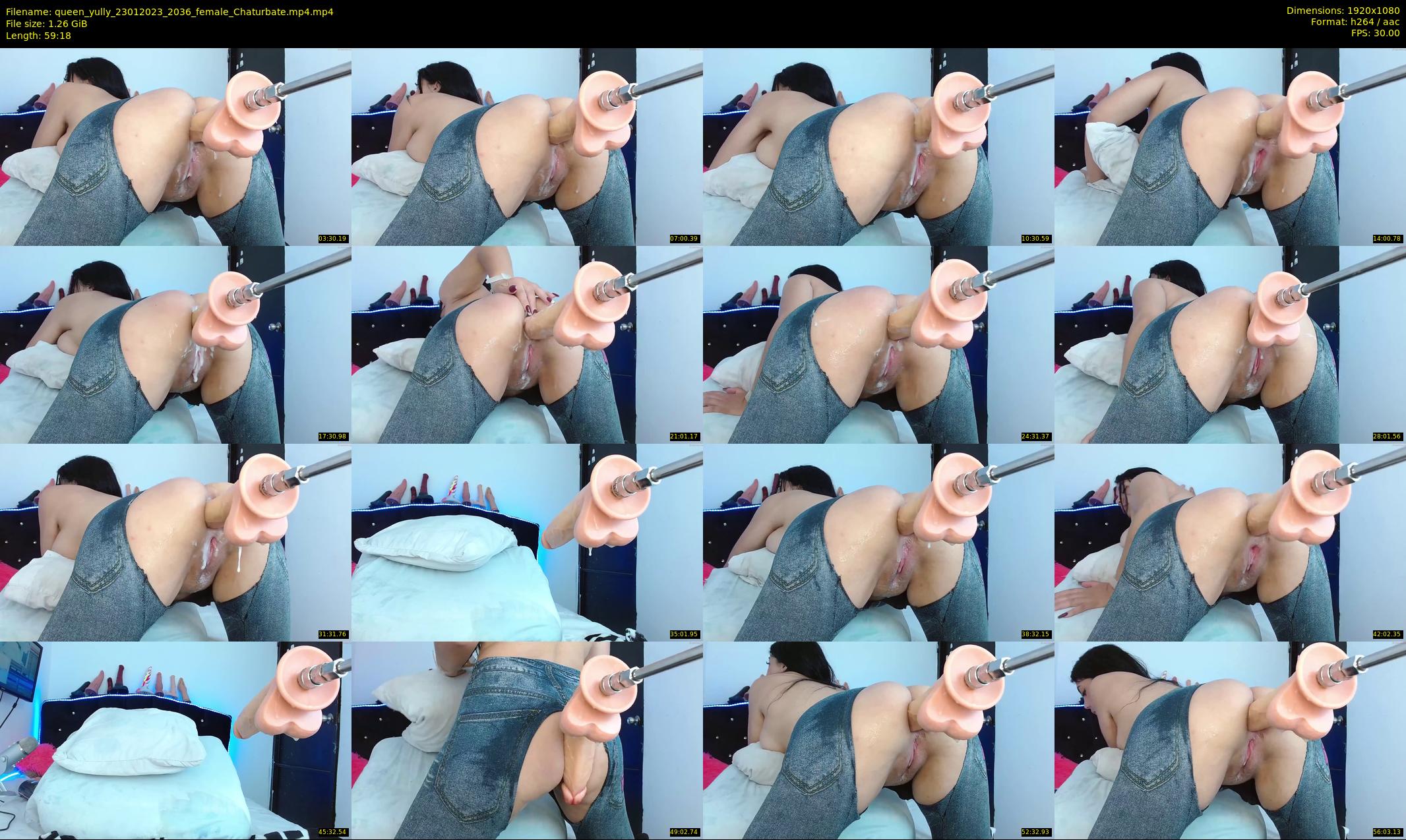 queen_yully — 60 minute Chaturbate female cam show recording, 1080p, Jan 23, 2023