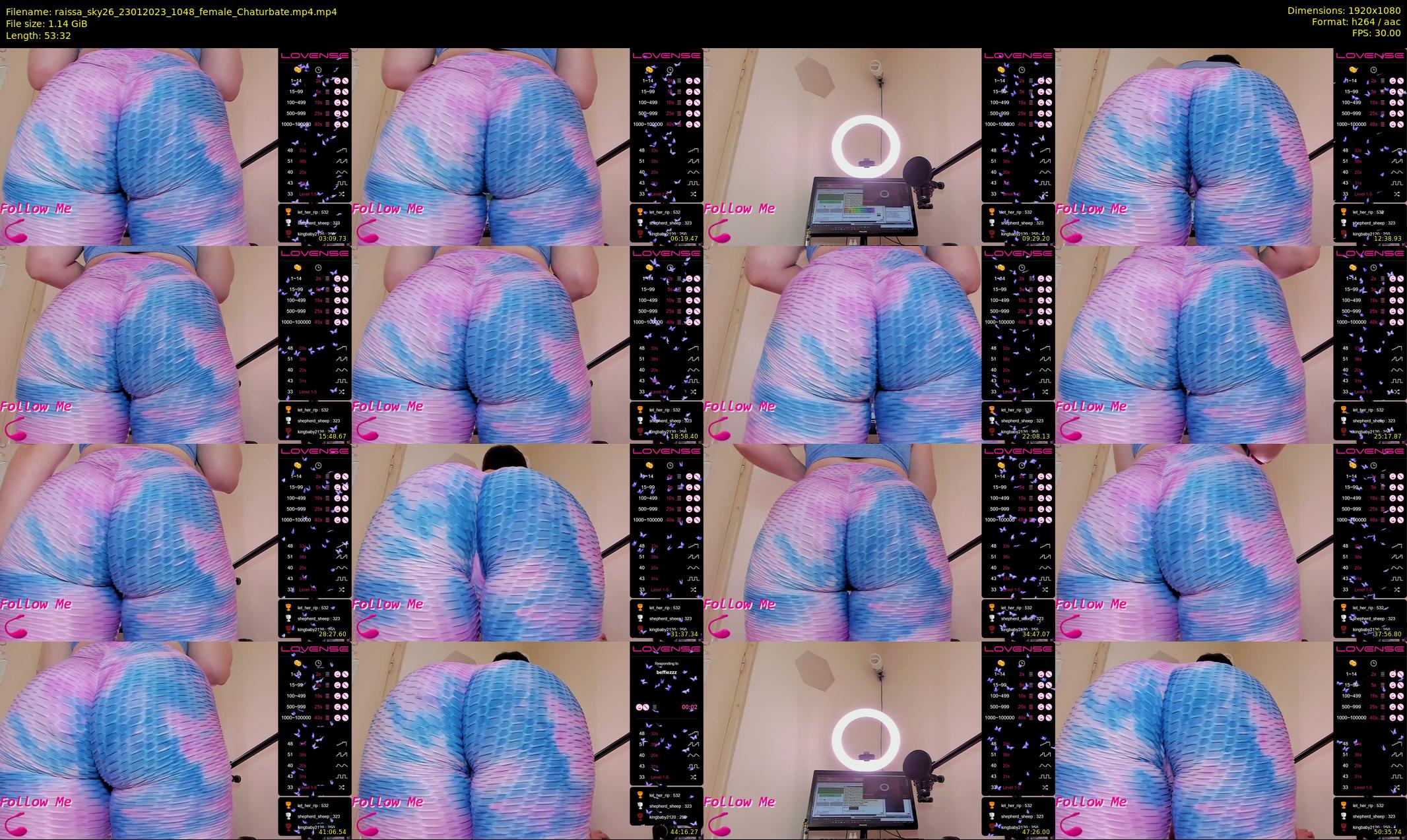 raissa_sky26 — 54 minute Chaturbate female cam show recording, 1080p, Jan 23, 2023