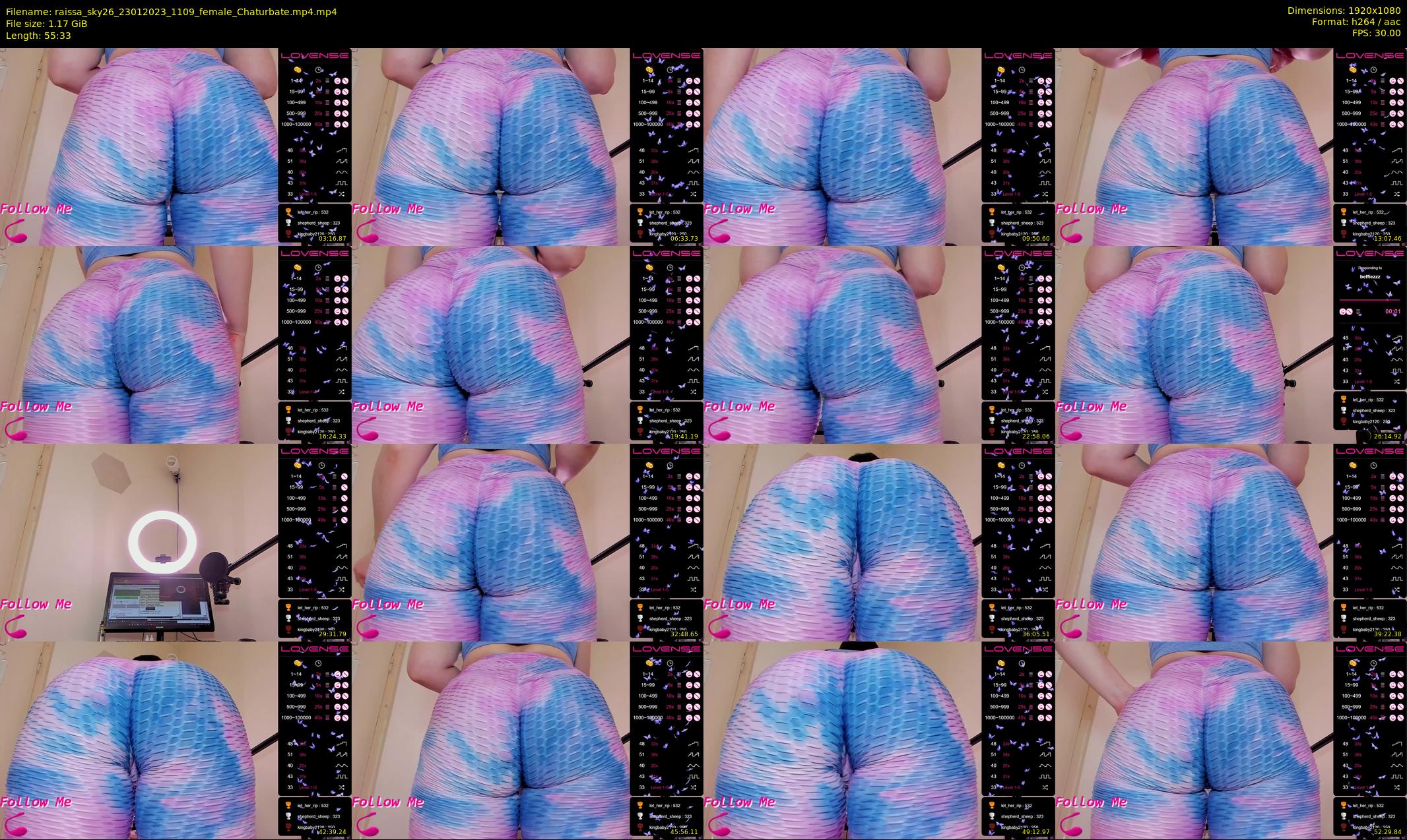 raissa_sky26 — 56 minute Chaturbate female cam show recording, 1080p, Jan 23, 2023
