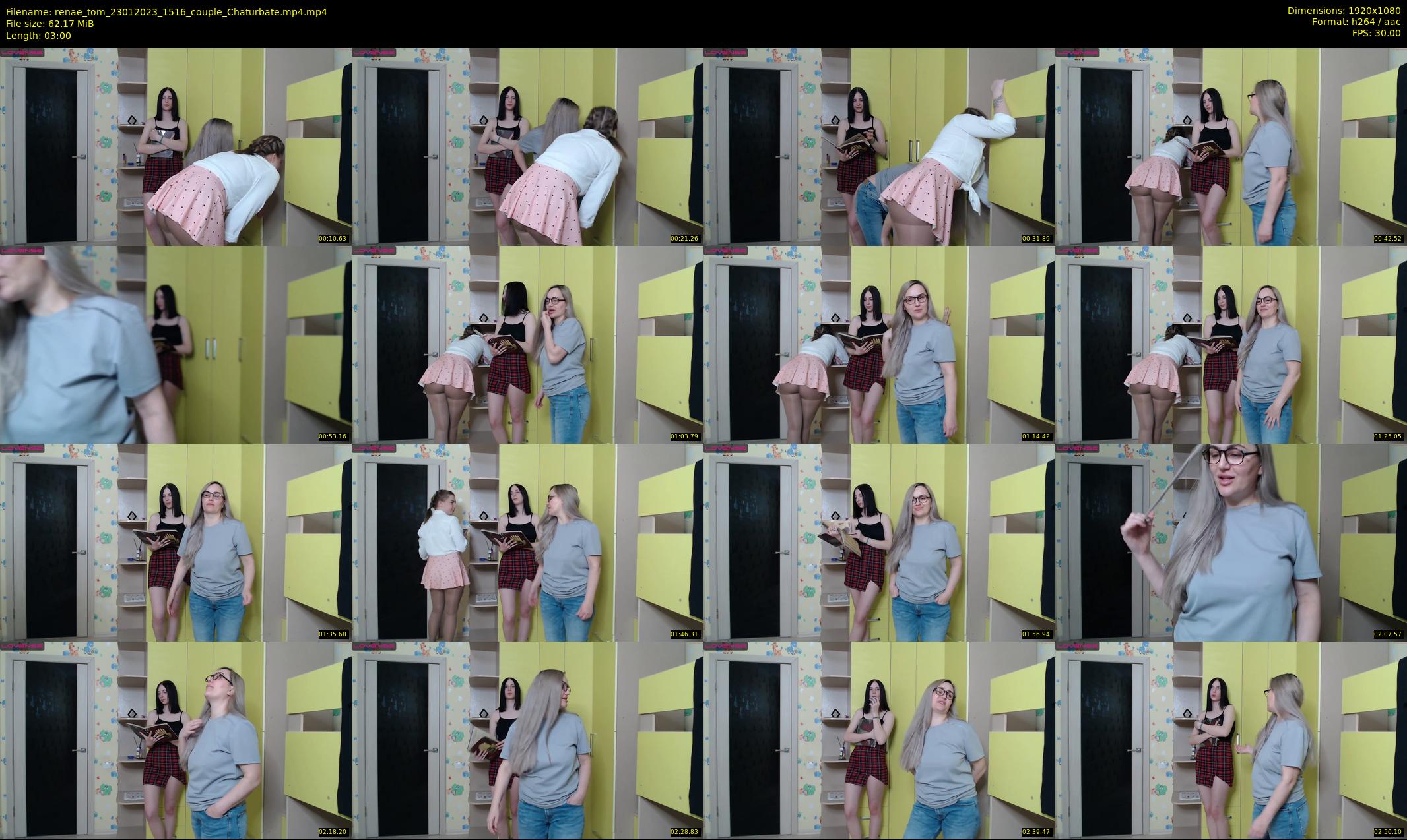 renae_tom — 3 minute Chaturbate couple cam show recording, 1080p, Jan 23, 2023