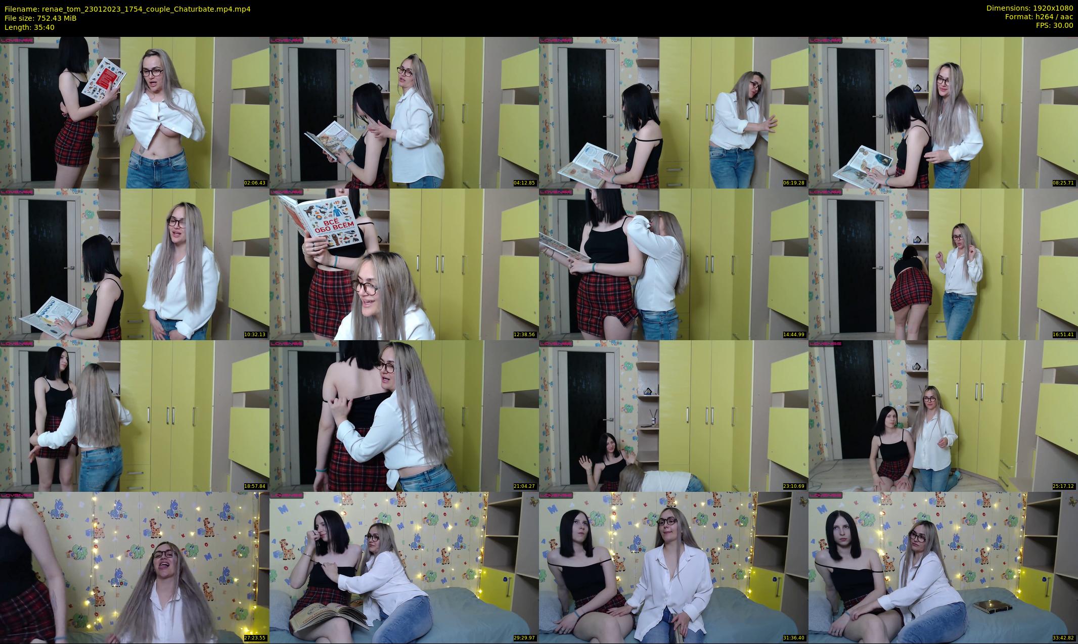 renae_tom — 36 minute Chaturbate couple cam show recording, 1080p, Jan 23, 2023