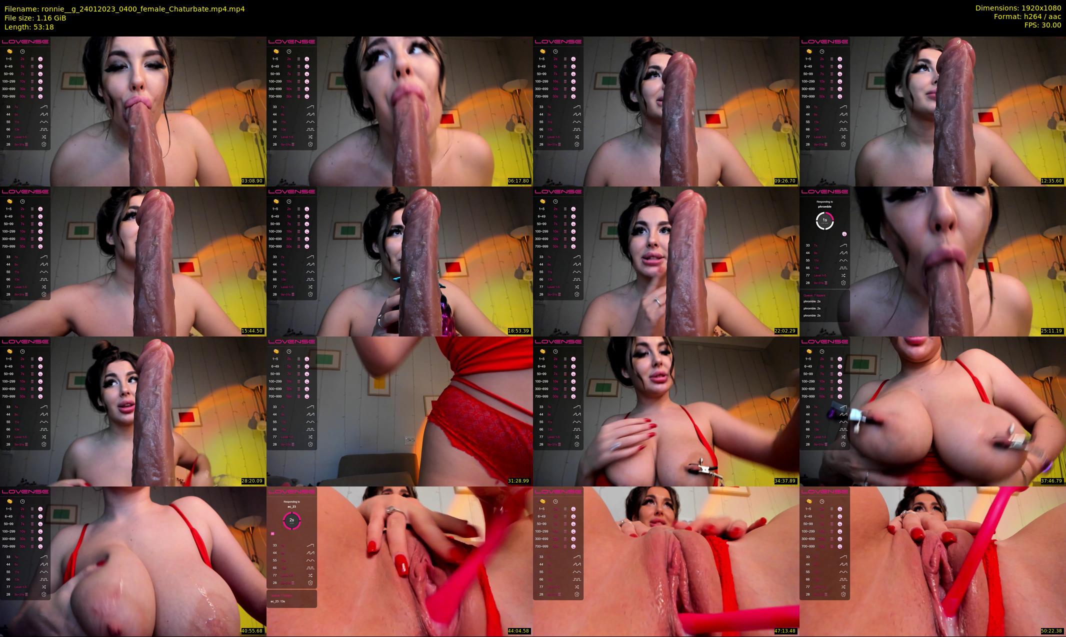 ronnie__g — 54 minute Chaturbate female cam show recording, 1080p, Jan 24, 2023