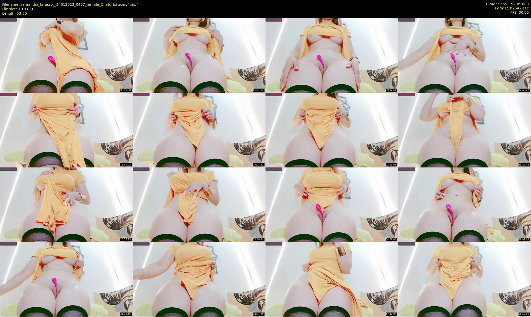 samantha_larusso_ — 54 minute Chaturbate couple cam show recording, 1080p, Jan 24, 2023