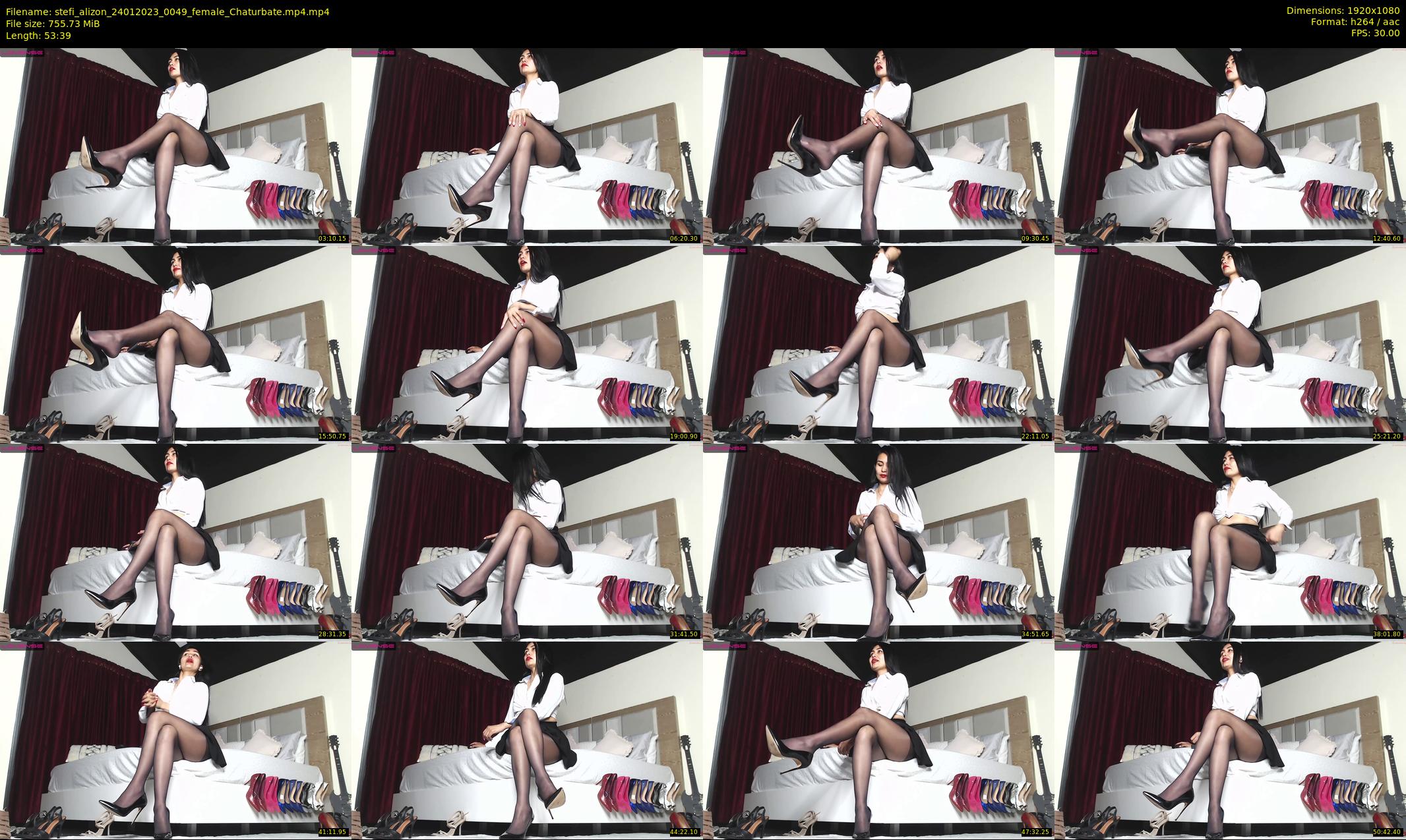 stefi_alizon — 54 minute Chaturbate female cam show recording, 1080p, Jan 24, 2023