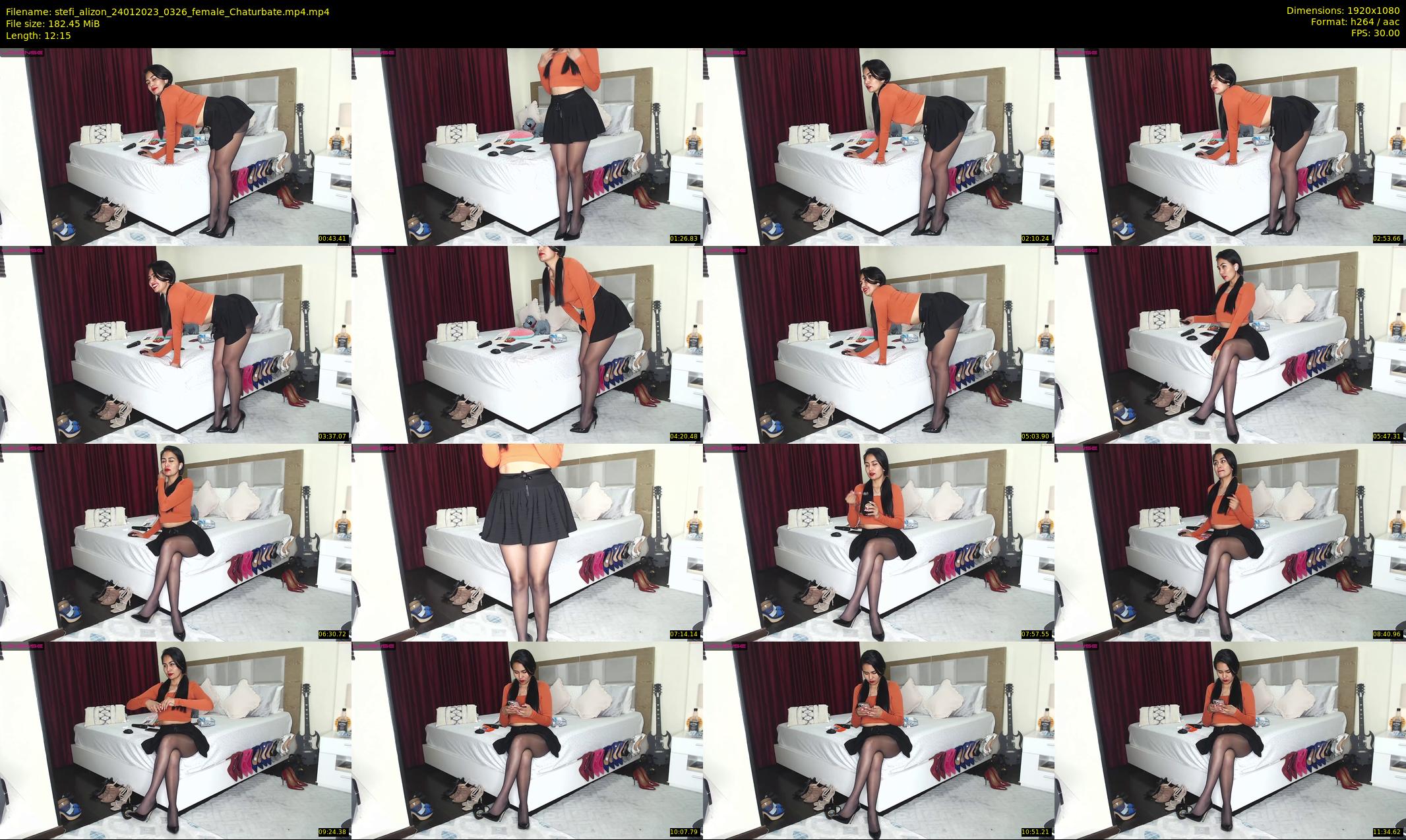 stefi_alizon — 13 minute Chaturbate female cam show recording, 1080p, Jan 24, 2023