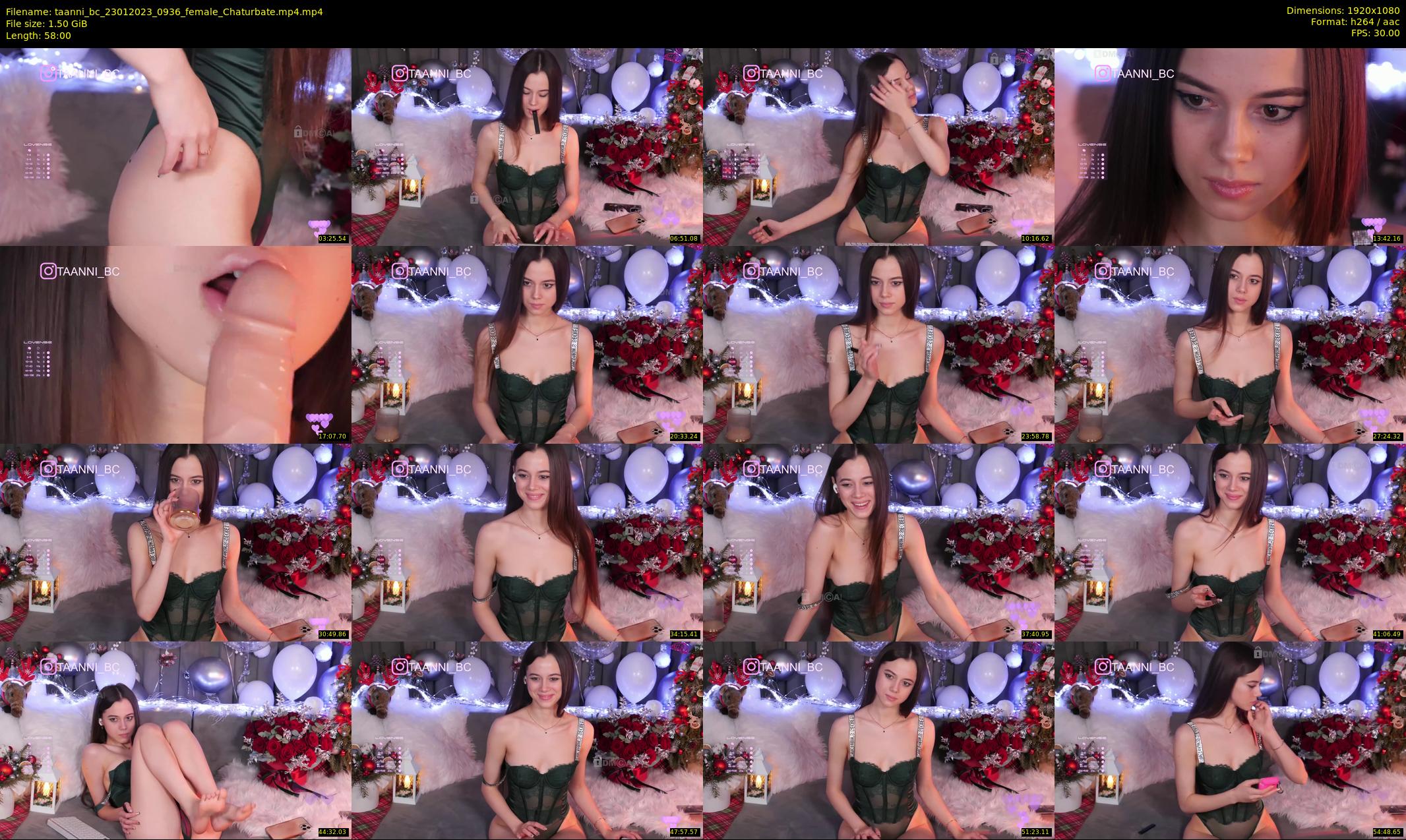 taanni_bc — 58 minute Chaturbate female cam show recording, 1080p, Jan 23, 2023