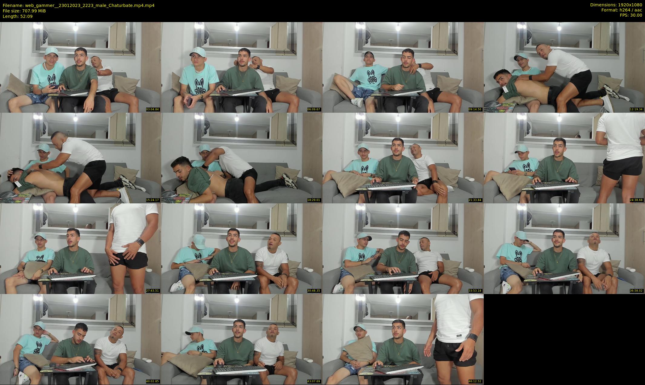 web_gammer_ — 53 minute Chaturbate male cam show recording, 1080p, Jan 23, 2023