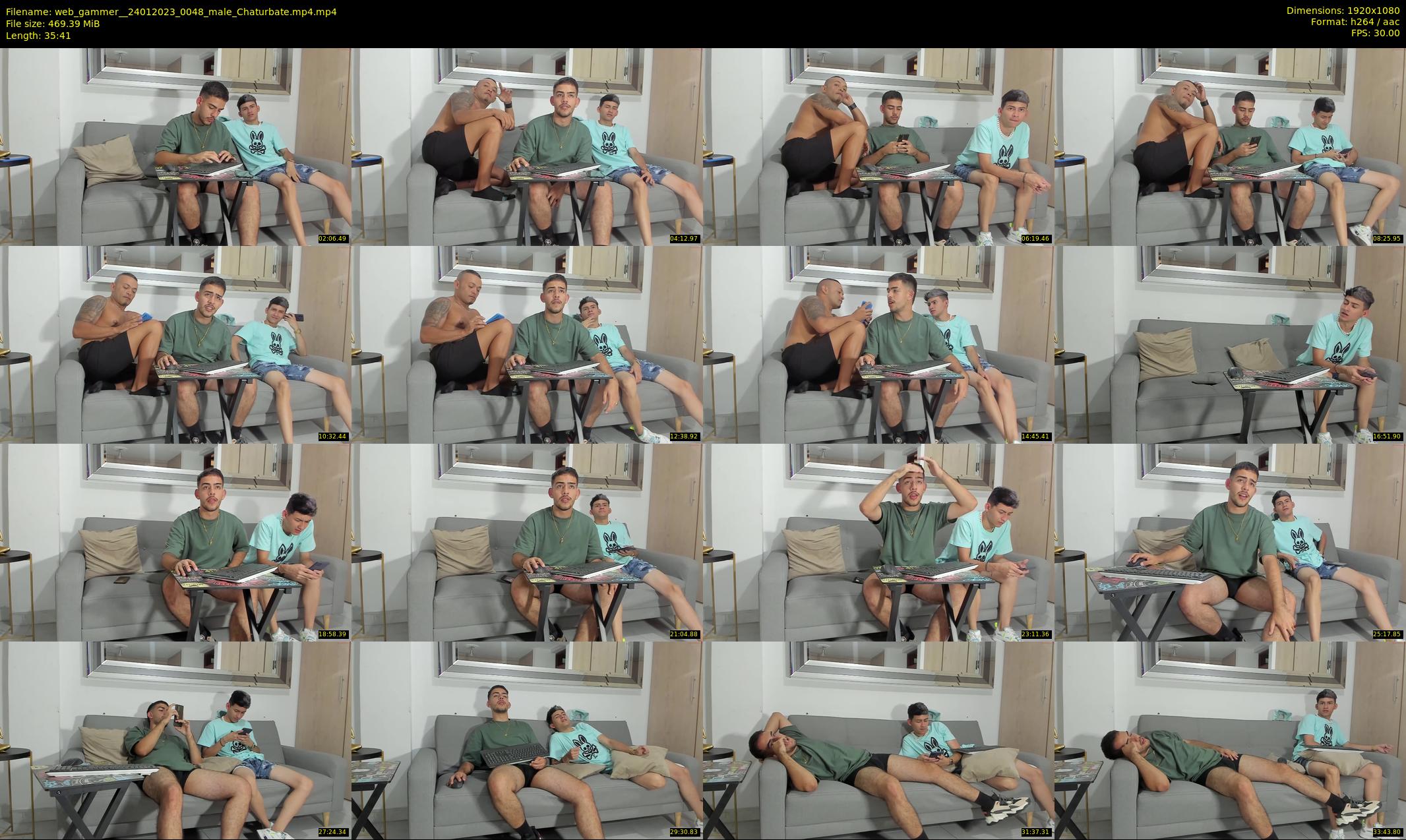 web_gammer_ — 36 minute Chaturbate male cam show recording, 1080p, Jan 24, 2023