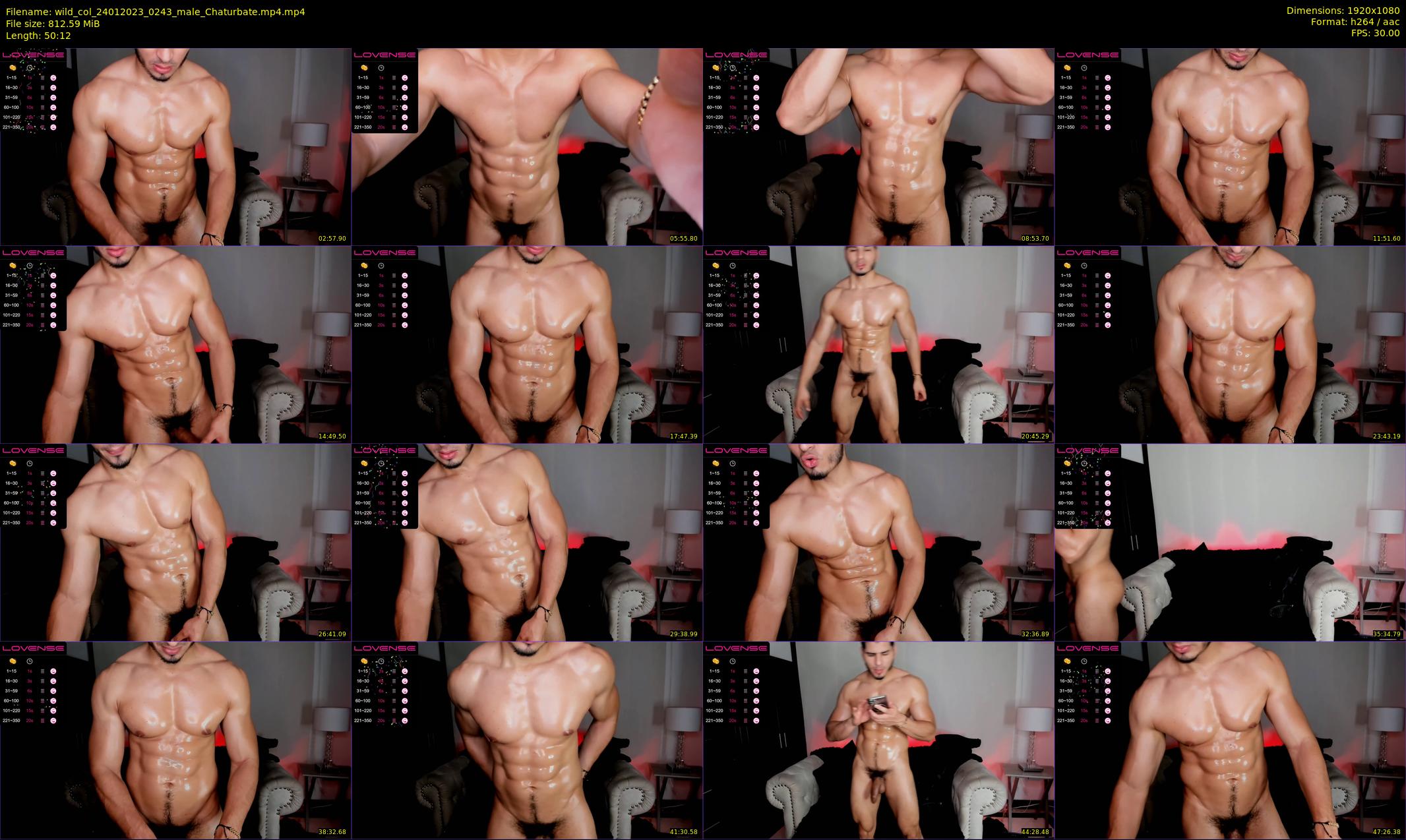 wild_col — 51 minute Chaturbate male cam show recording, 1080p, Jan 24, 2023
