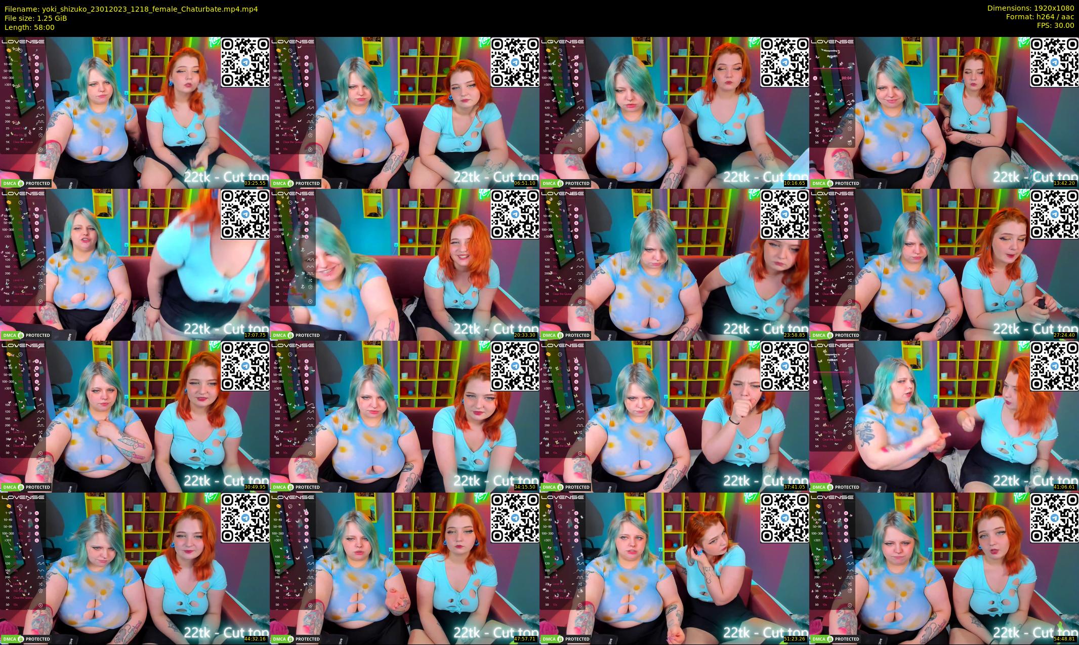 yoki_shizuko — 58 minute Chaturbate female cam show recording, 1080p, Jan 23, 2023