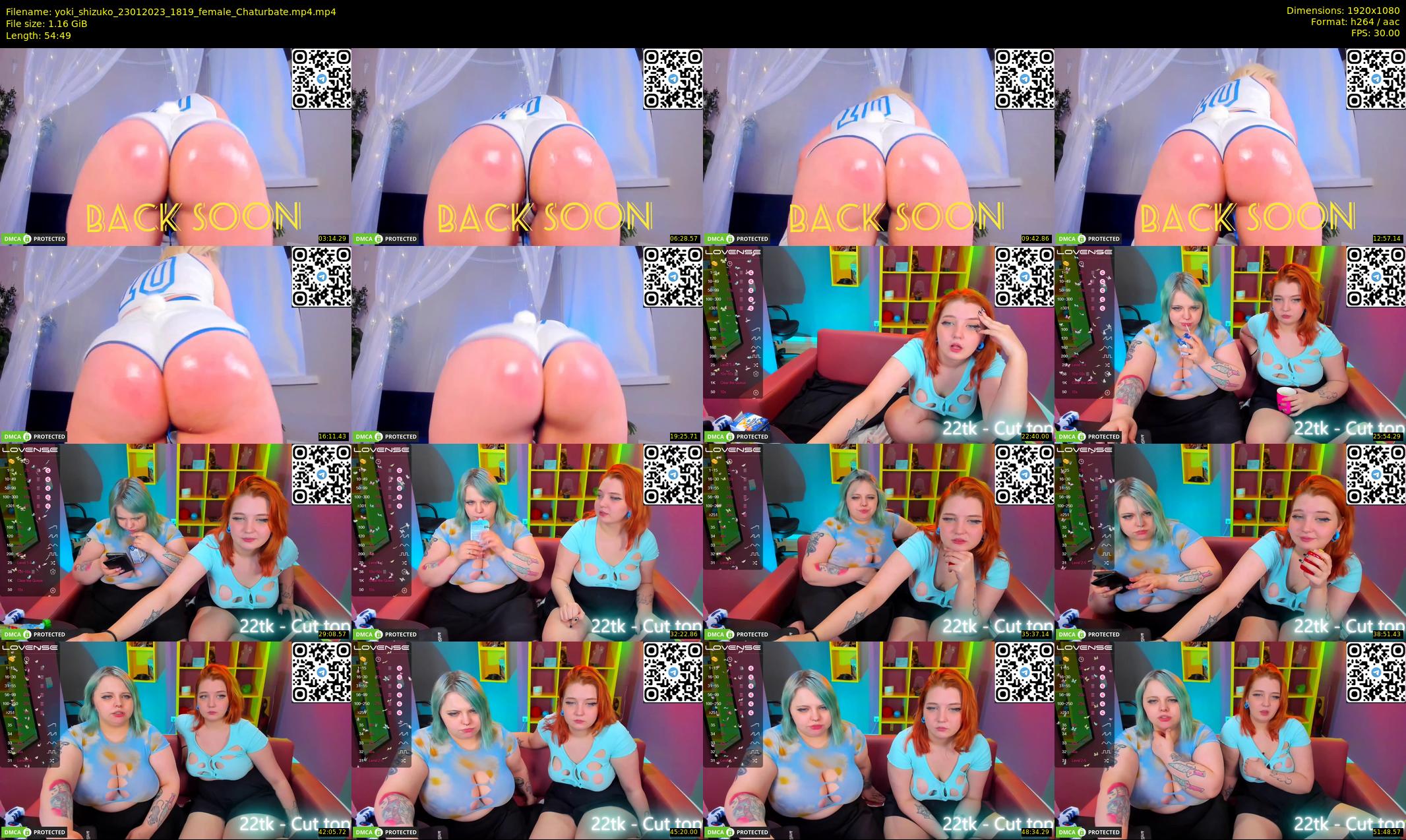 yoki_shizuko — 55 minute Chaturbate female cam show recording, 1080p, Jan 23, 2023
