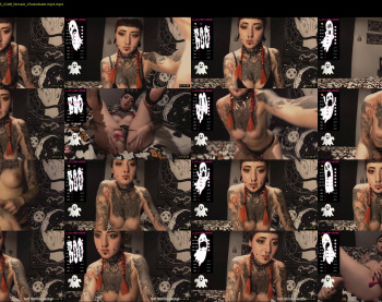 666deathgasm — 56 minute Chaturbate female cam show recording, 1080p, Jan 24, 2023