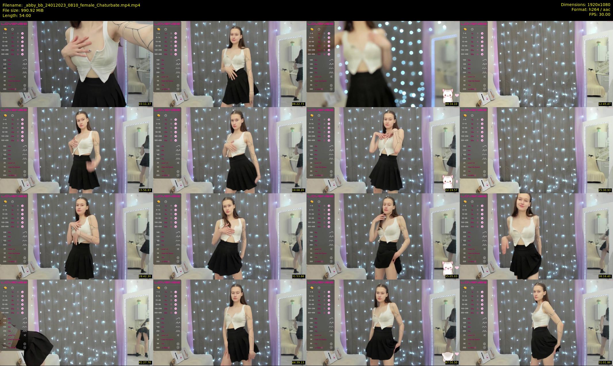 _abby_bb — 54 minute Chaturbate female cam show recording, 1080p, Jan 24, 2023
