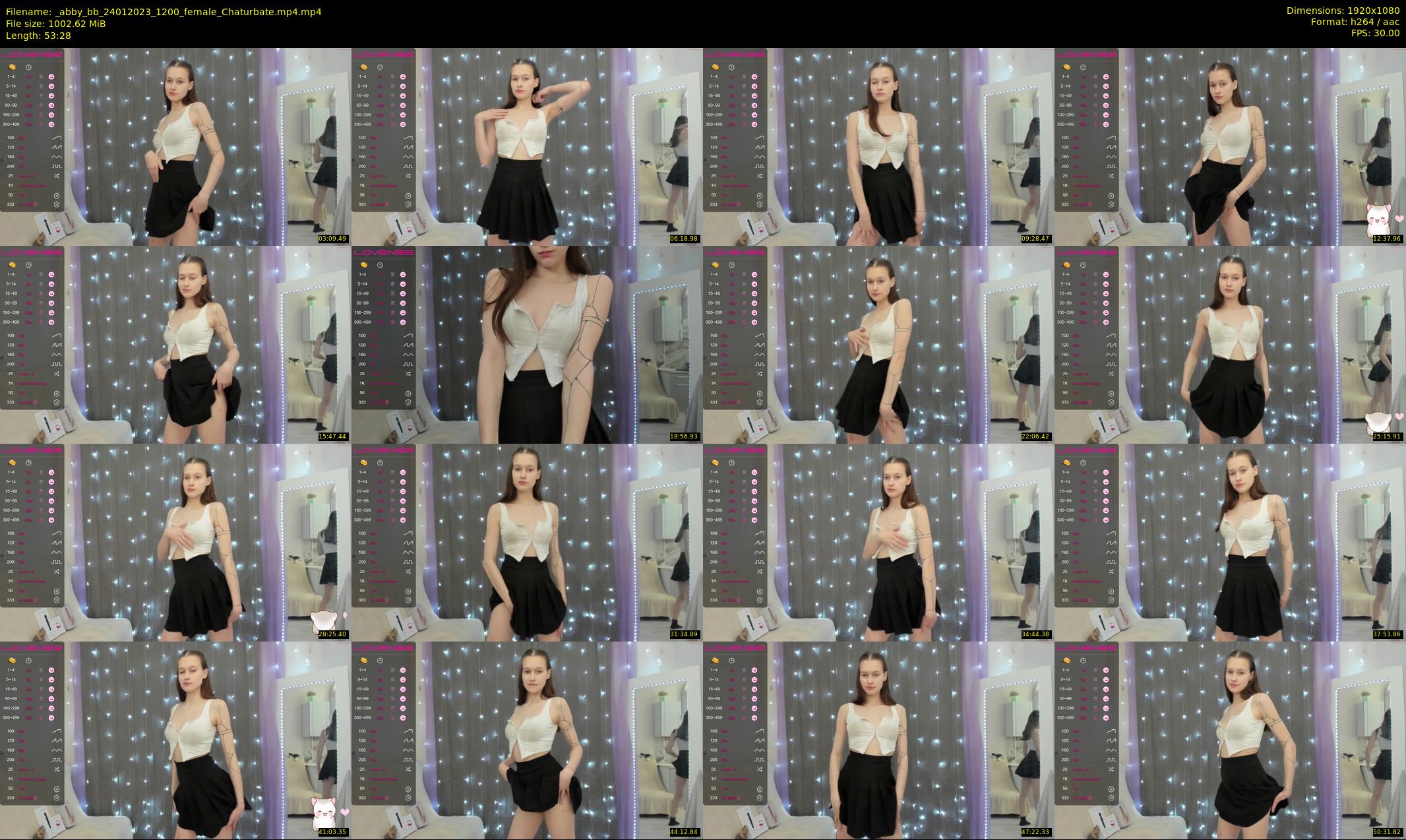 _abby_bb — 54 minute Chaturbate female cam show recording, 1080p, Jan 24, 2023