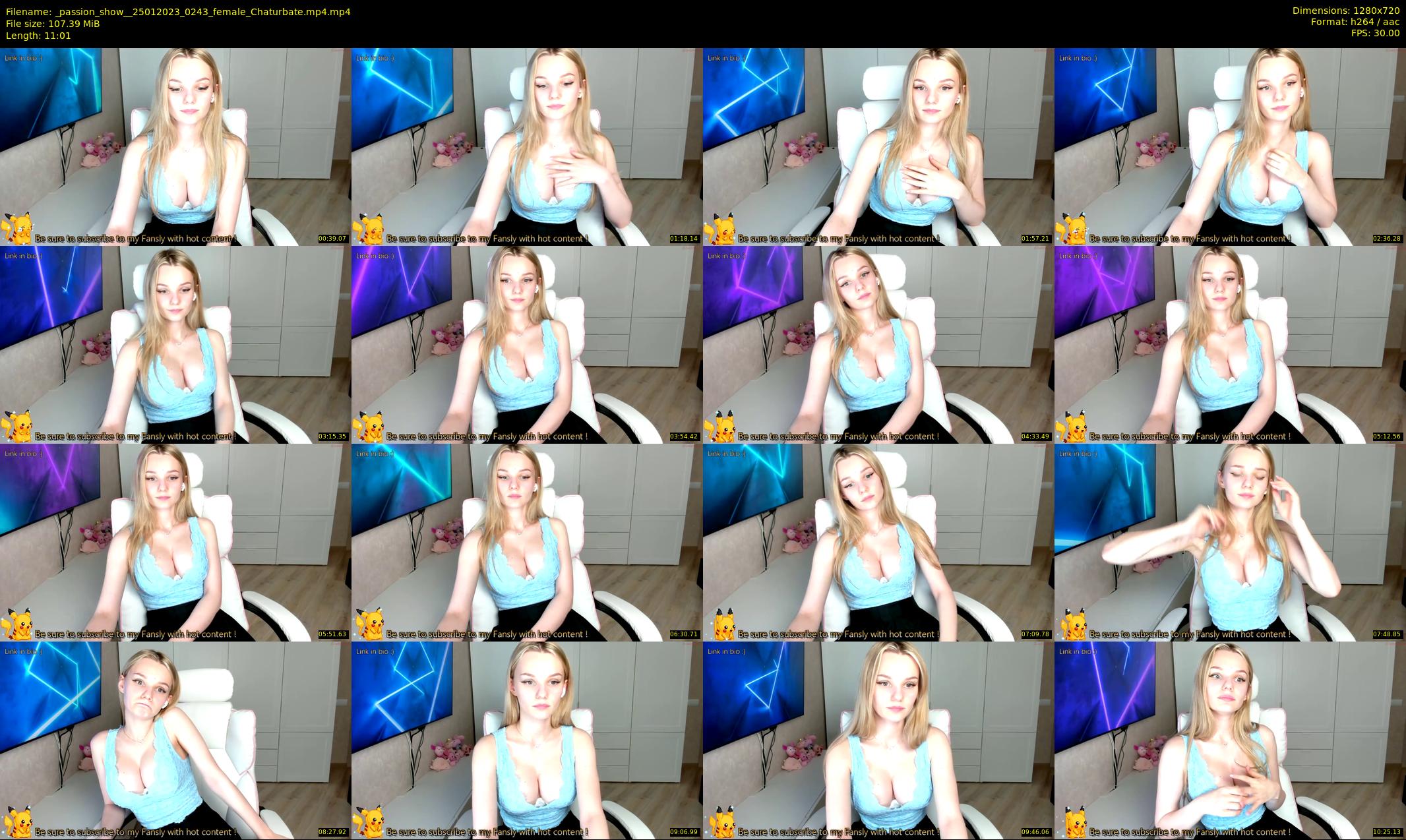 _passion_show_ — 12 minute Chaturbate couple cam show recording, 720p, Jan 25, 2023