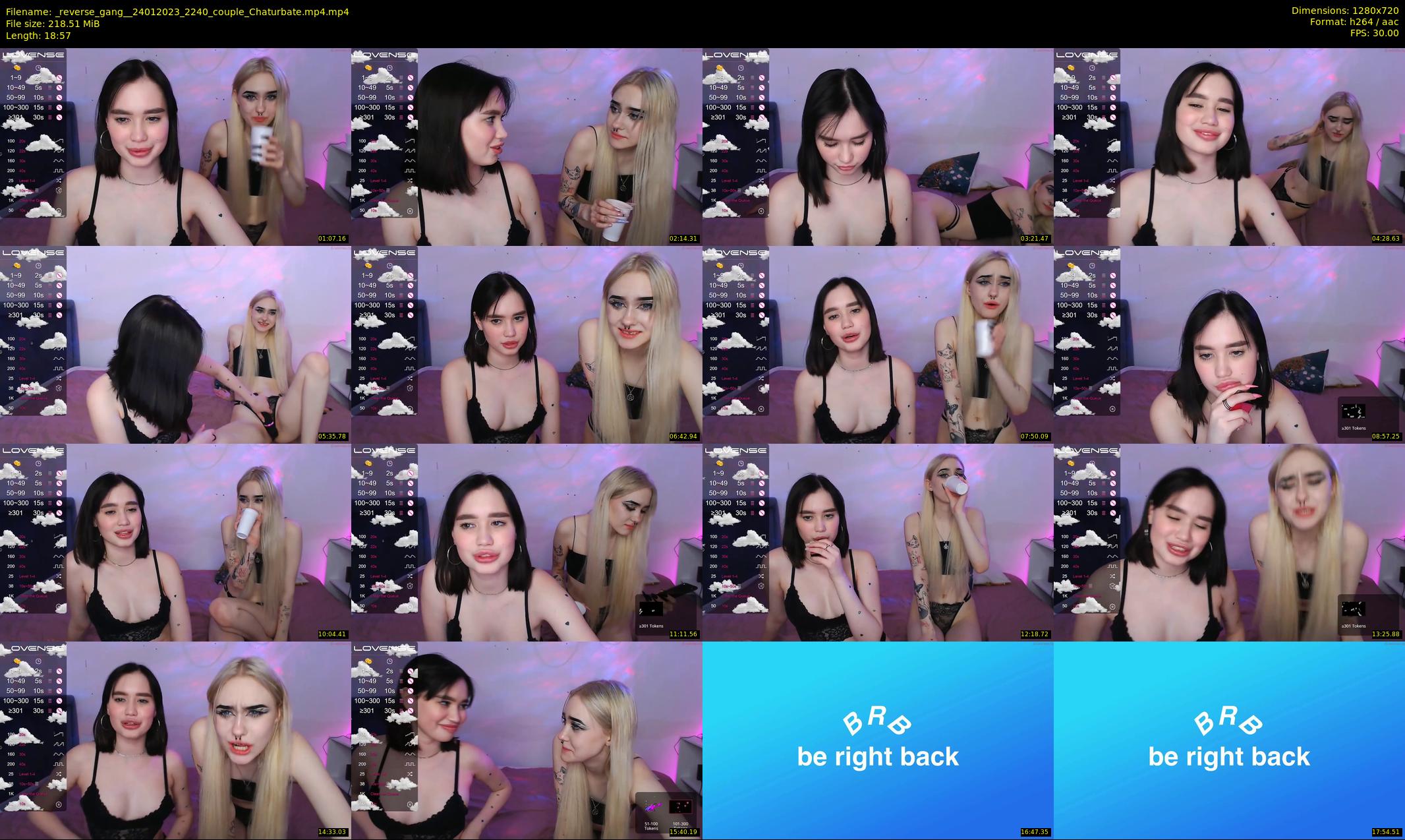 _reverse_gang_ — 19 minute Chaturbate couple cam show recording, 720p, Jan 24, 2023