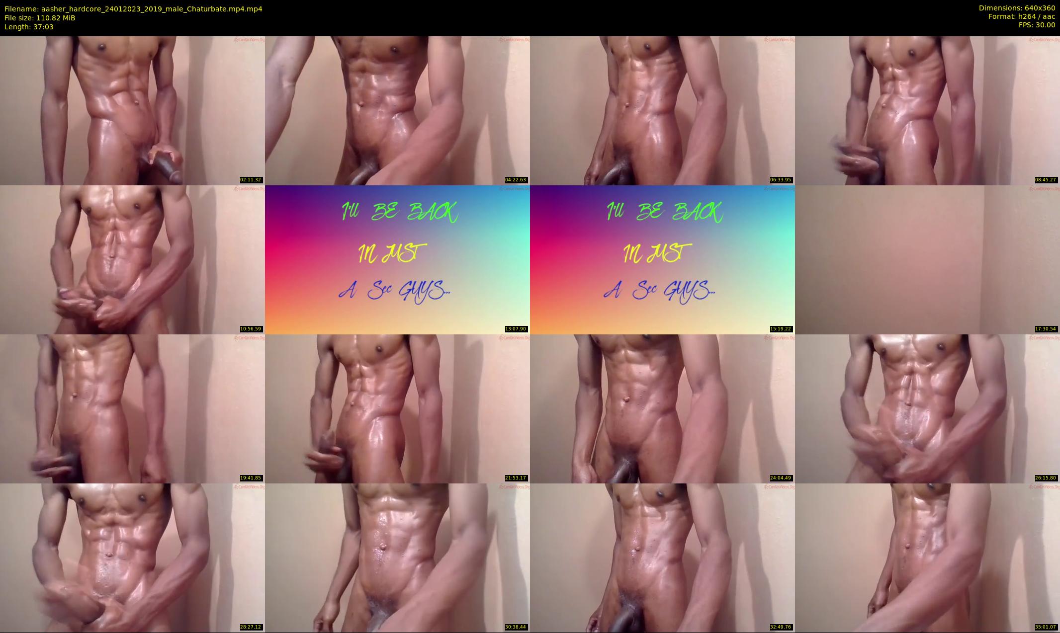 aasher_hardcore — 38 minute Chaturbate male cam show recording, 360p, Jan 24, 2023