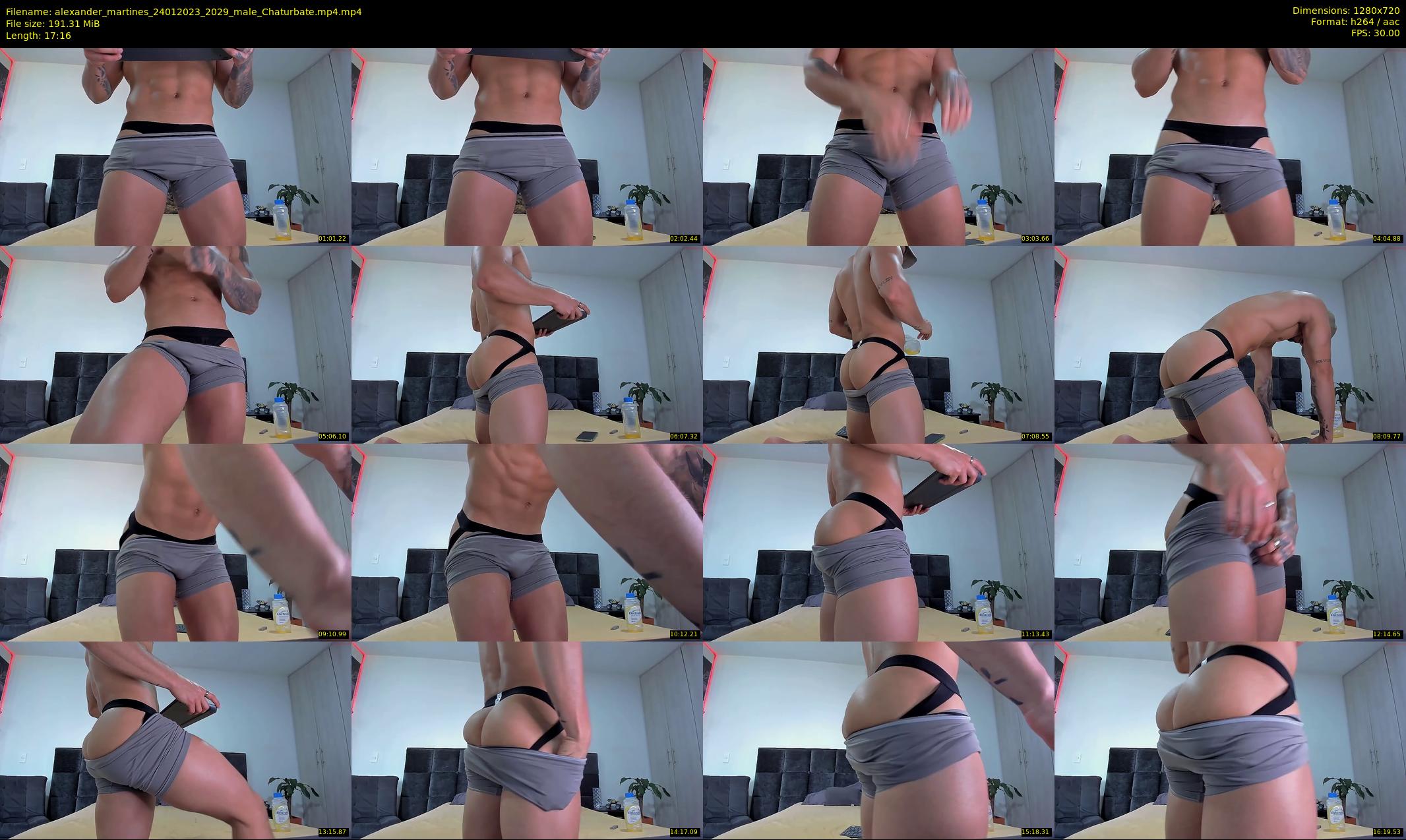 alexander_martines — 18 minute Chaturbate male cam show recording, 720p, Jan 24, 2023