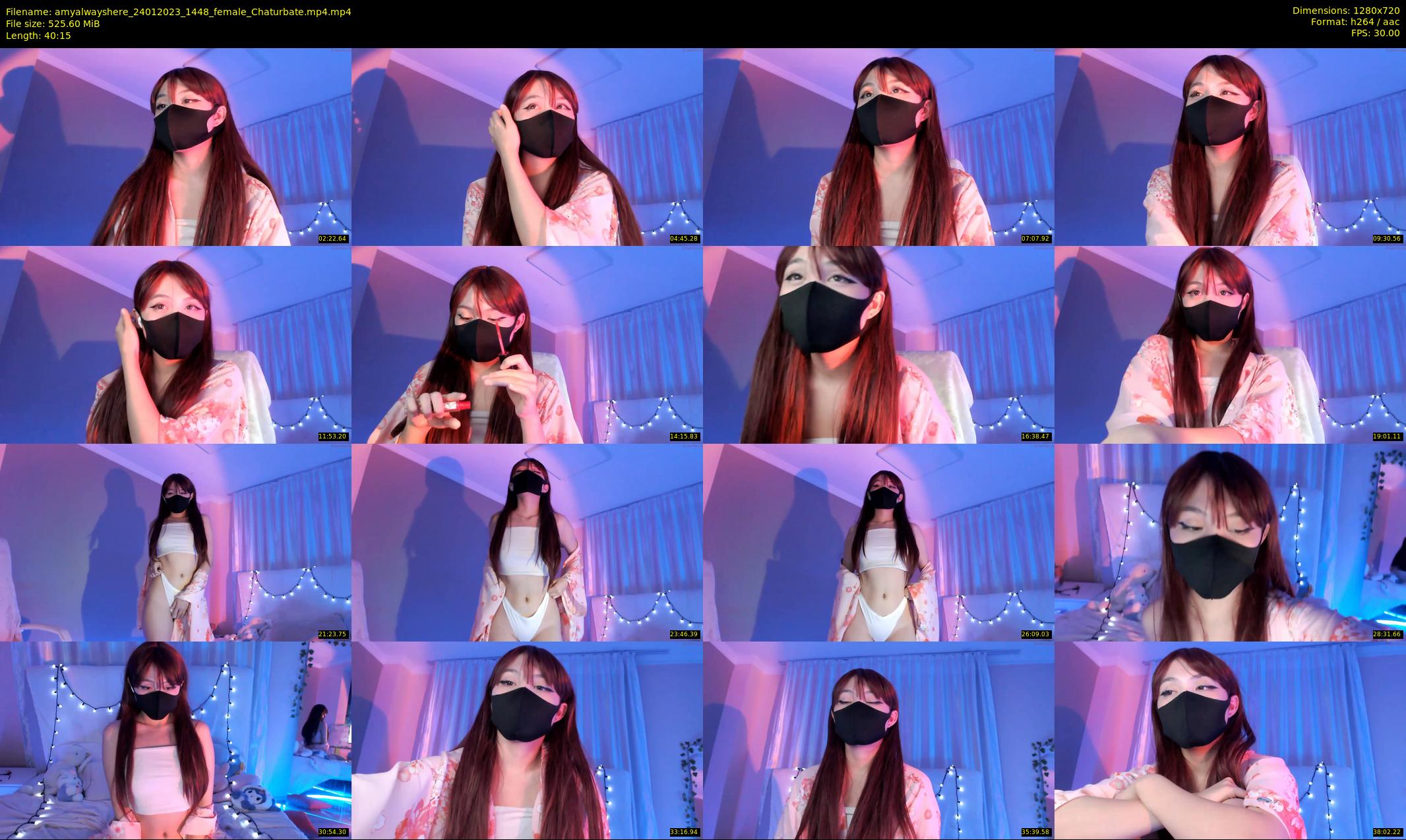 amyalwayshere — 41 minute Chaturbate female cam show recording, 720p, Jan 24, 2023