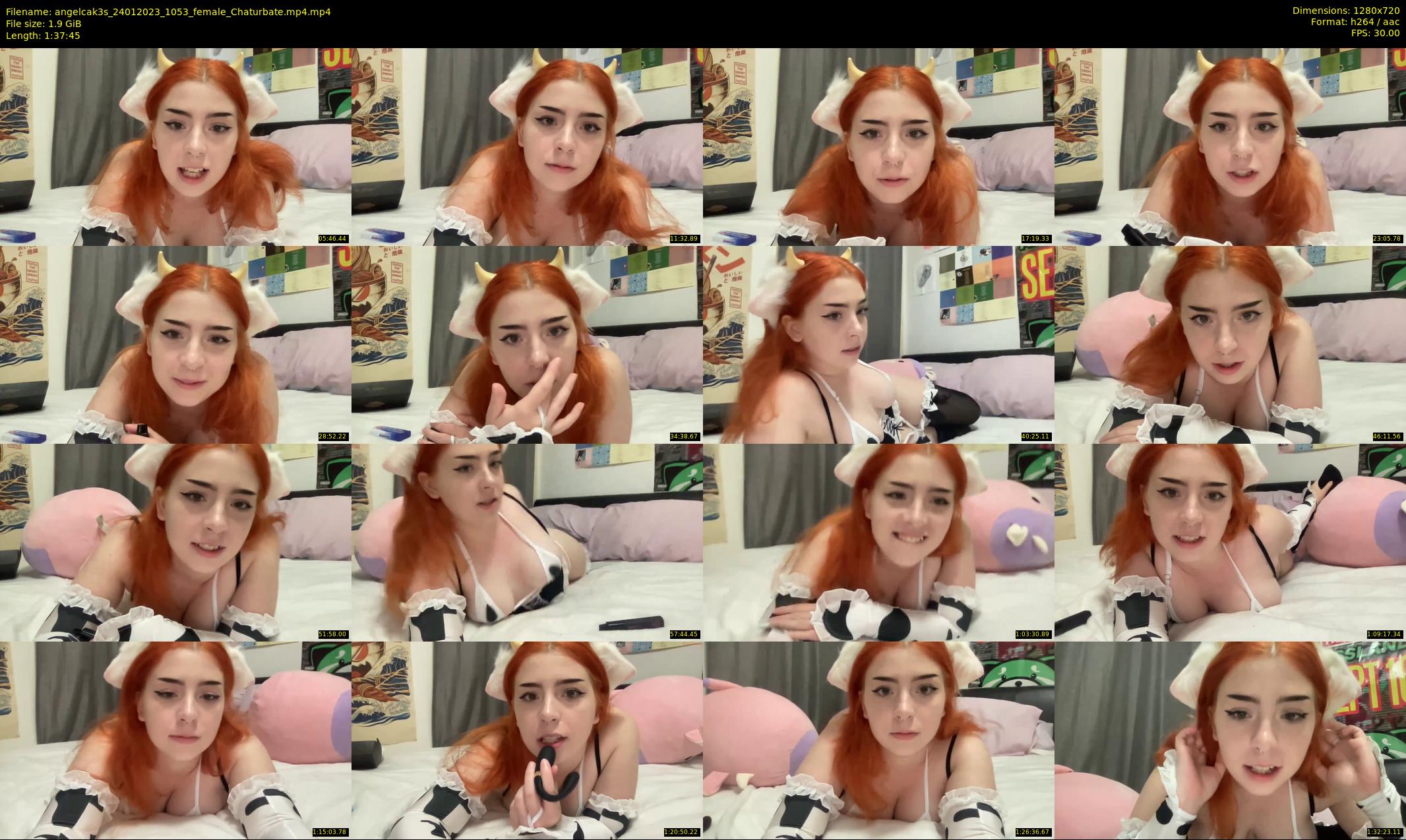 angelcak3s — 98 minute Chaturbate female cam show recording, 720p, Jan 24, 2023