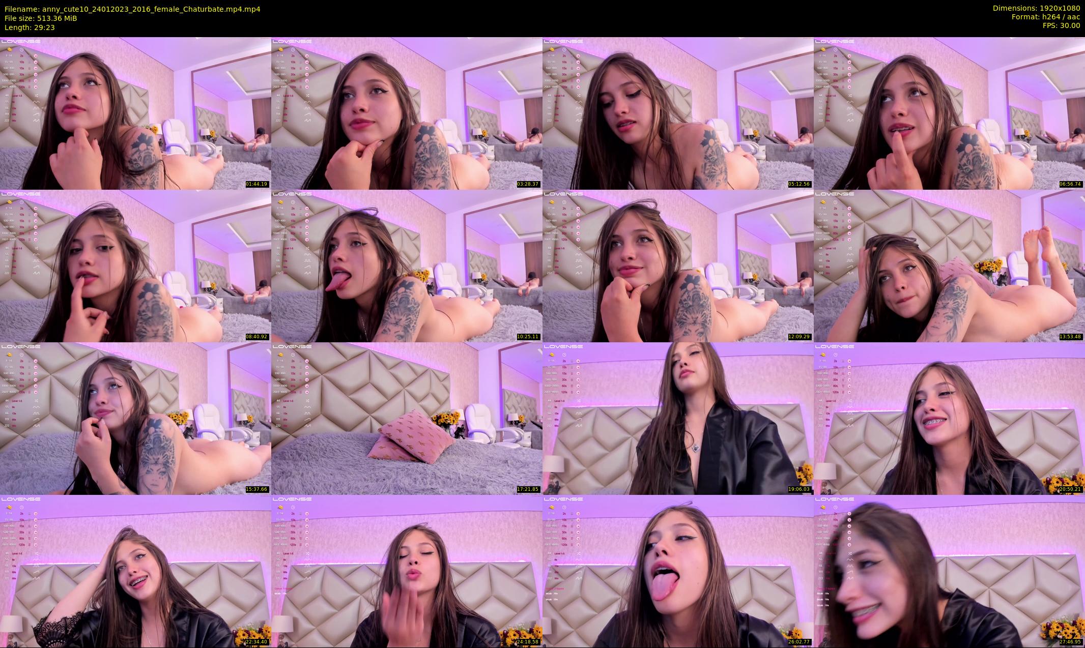 anny_cute10 — 30 minute Chaturbate female cam show recording, 1080p, Jan 24, 2023