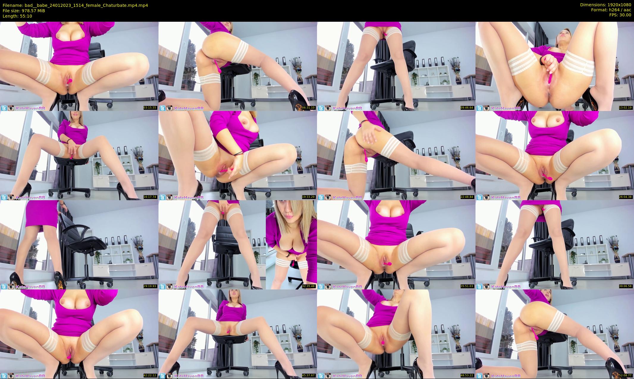 bad__babe — 56 minute Chaturbate female cam show recording, 1080p, Jan 24, 2023