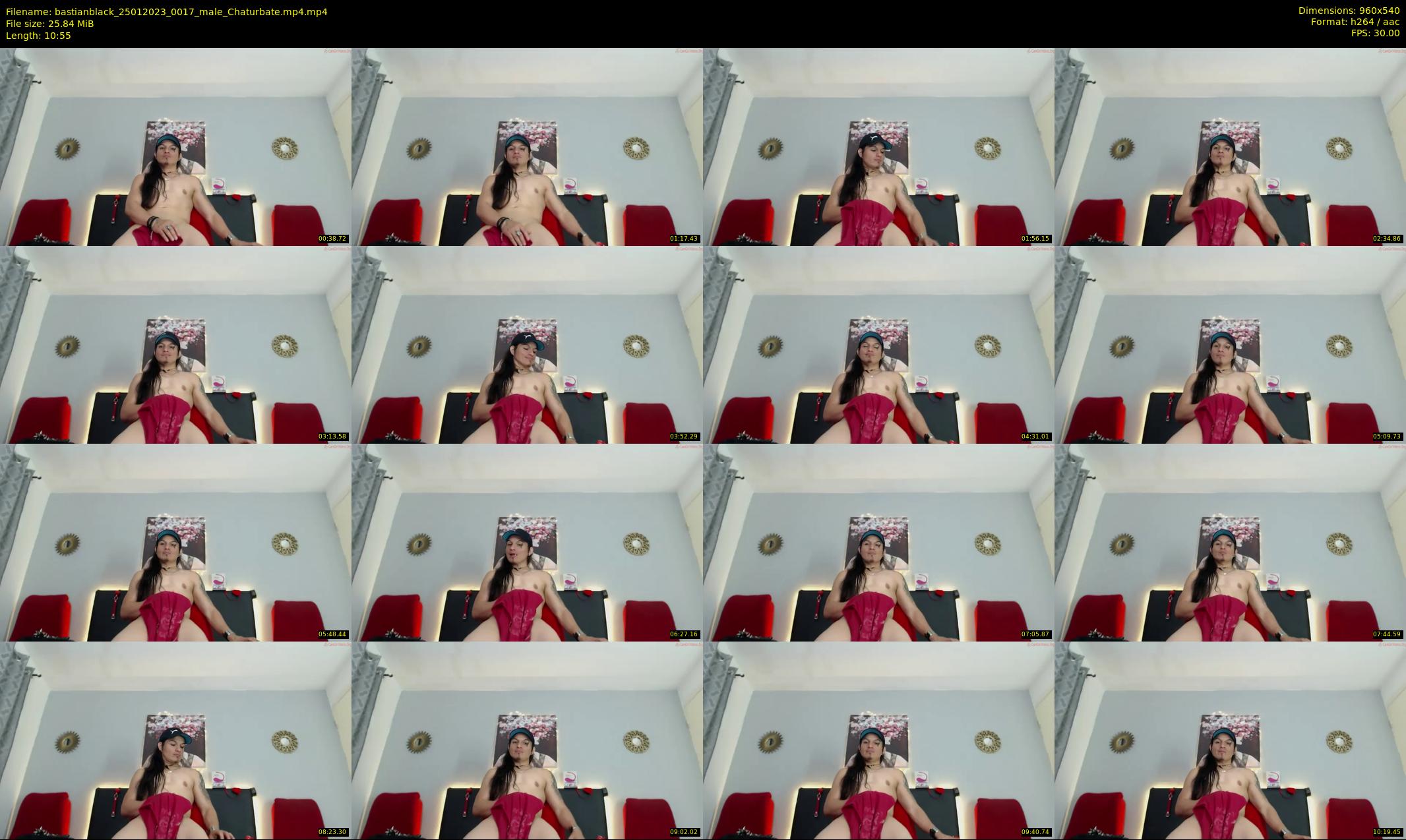 bastianblack — 11 minute Chaturbate male cam show recording, 480p, Jan 25, 2023