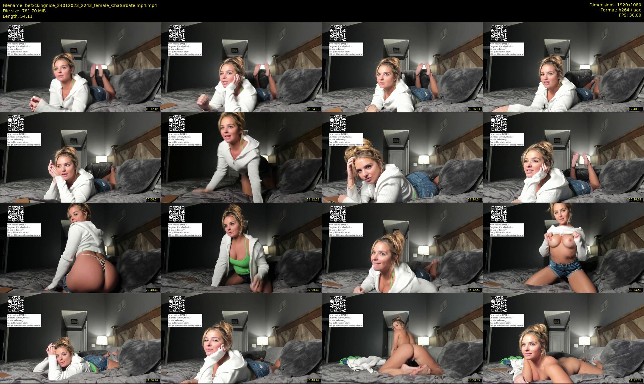 befxckingnice — 55 minute Chaturbate female cam show recording, 1080p, Jan 24, 2023