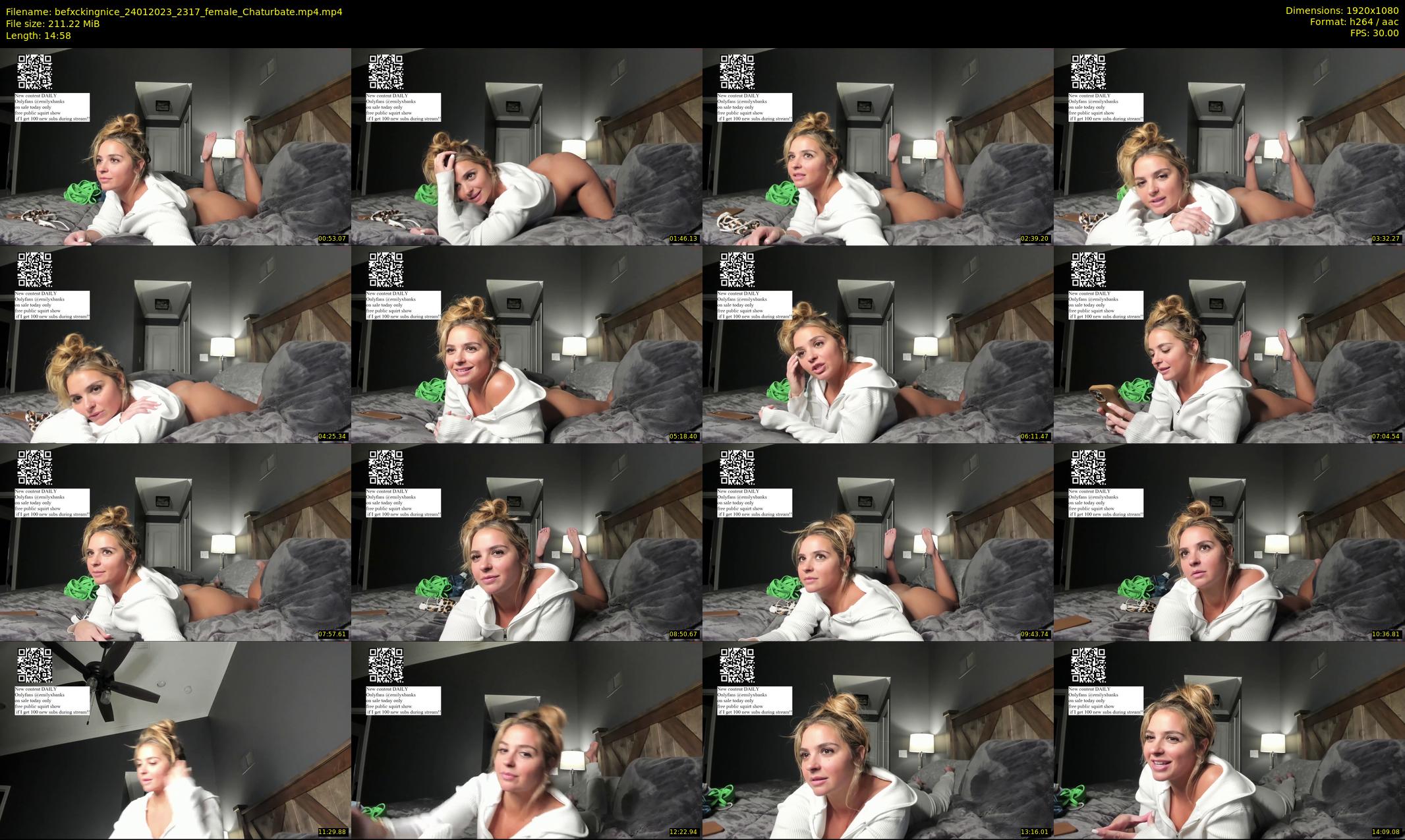 befxckingnice — 15 minute Chaturbate female cam show recording, 1080p, Jan 24, 2023