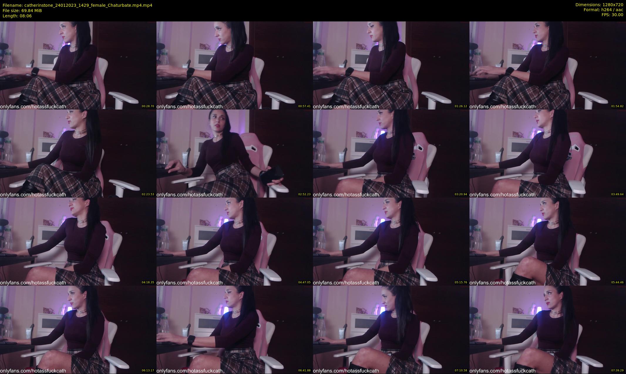 catherinstone — 9 minute Chaturbate female cam show recording, 720p, Jan 24, 2023
