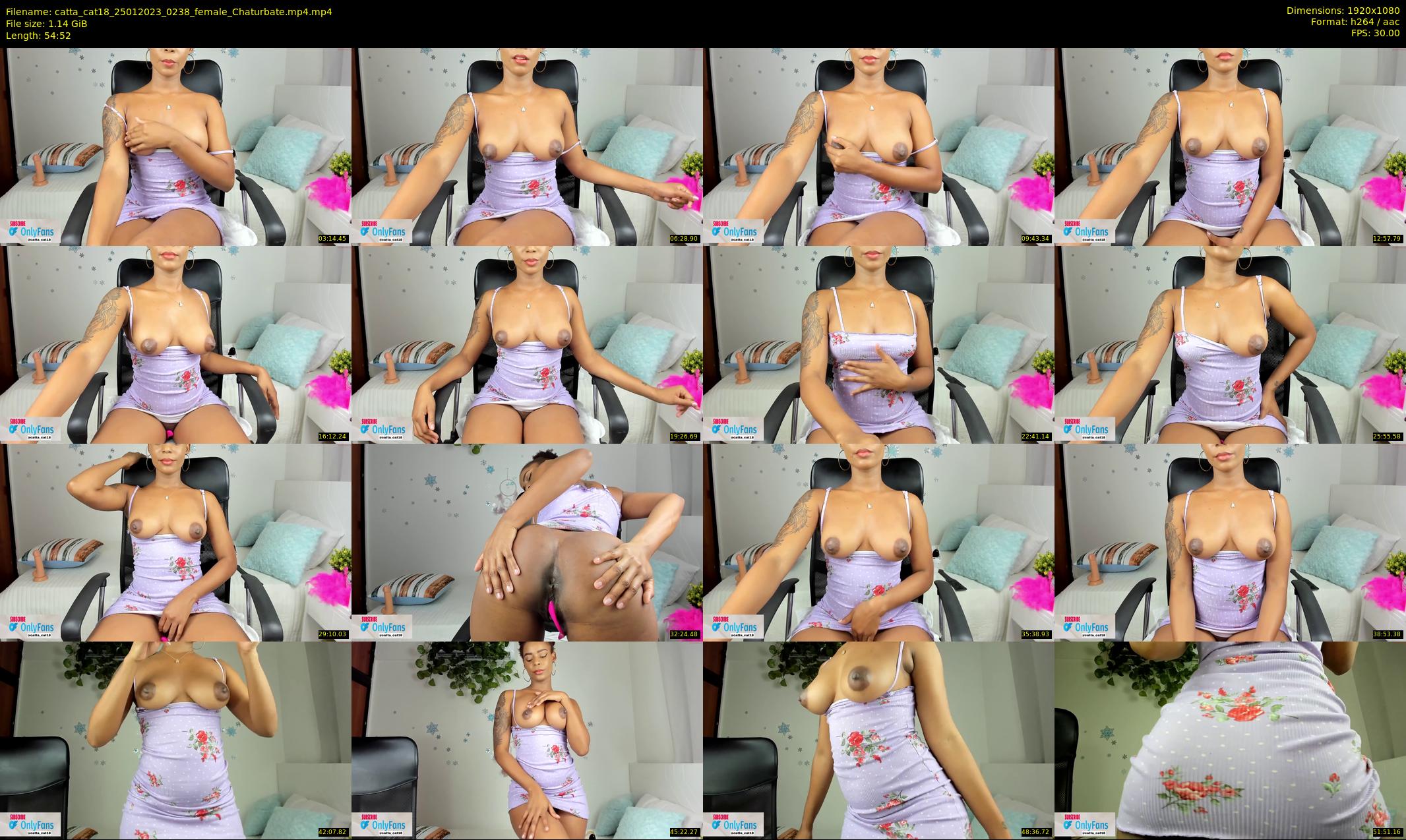 catta_cat18 — 55 minute Chaturbate female cam show recording, 1080p, Jan 25, 2023