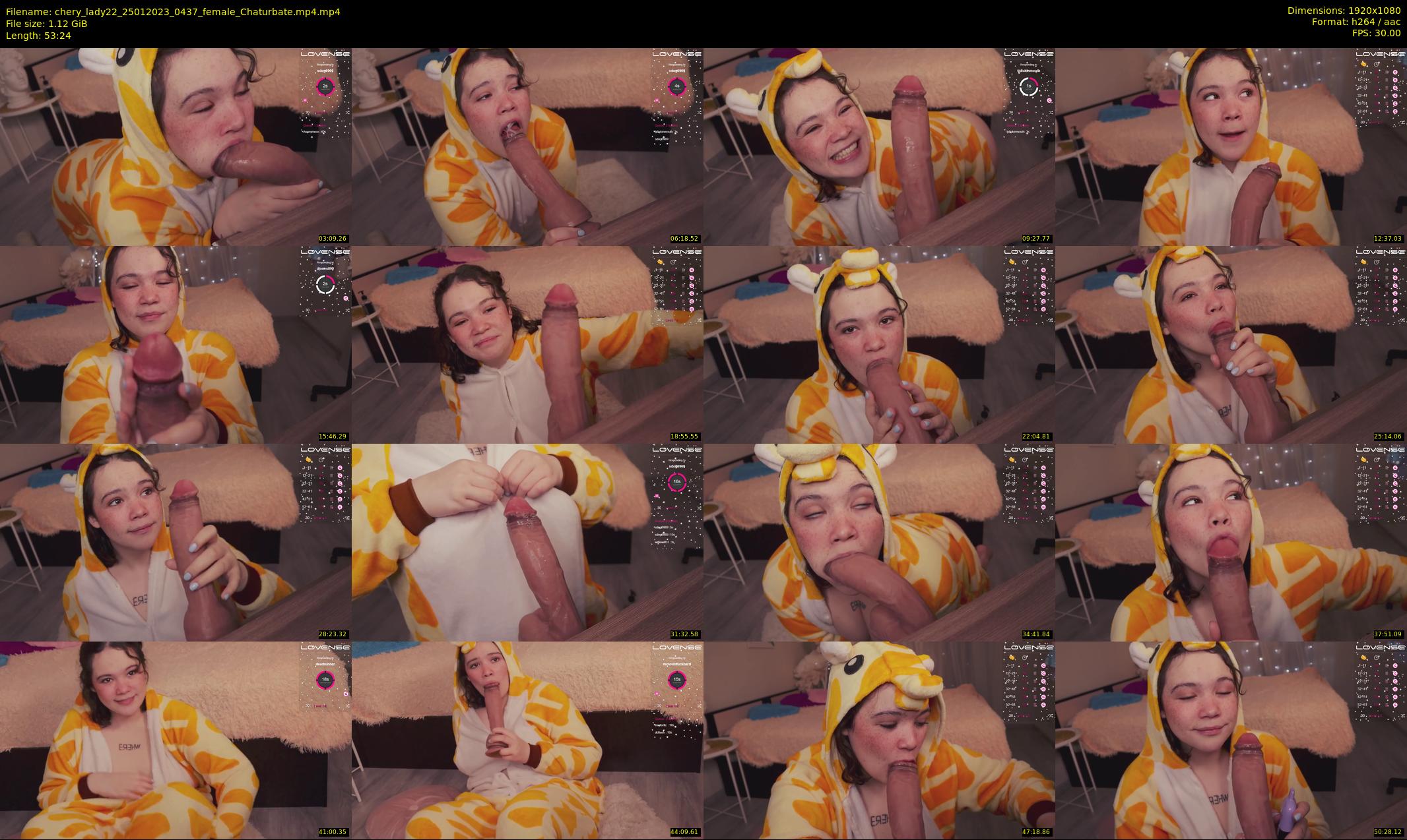 chery_lady22 — 54 minute Chaturbate female cam show recording, 1080p, Jan 25, 2023