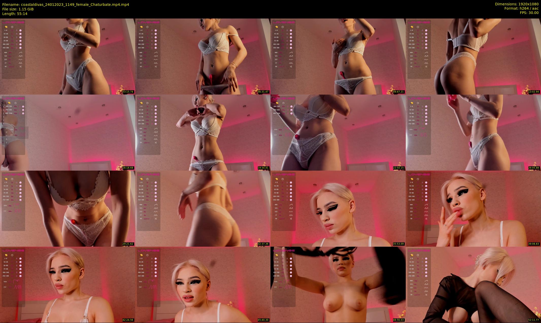 coastaldivas — 56 minute Chaturbate female cam show recording, 1080p, Jan 24, 2023