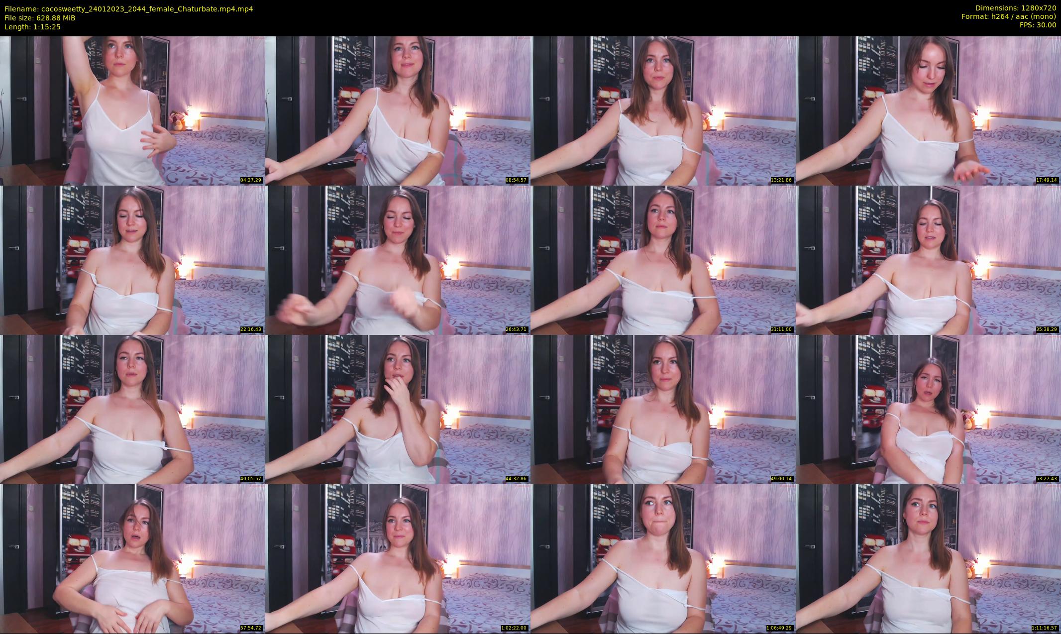 cocosweetty — 76 minute Chaturbate female cam show recording, 720p, Jan 24, 2023