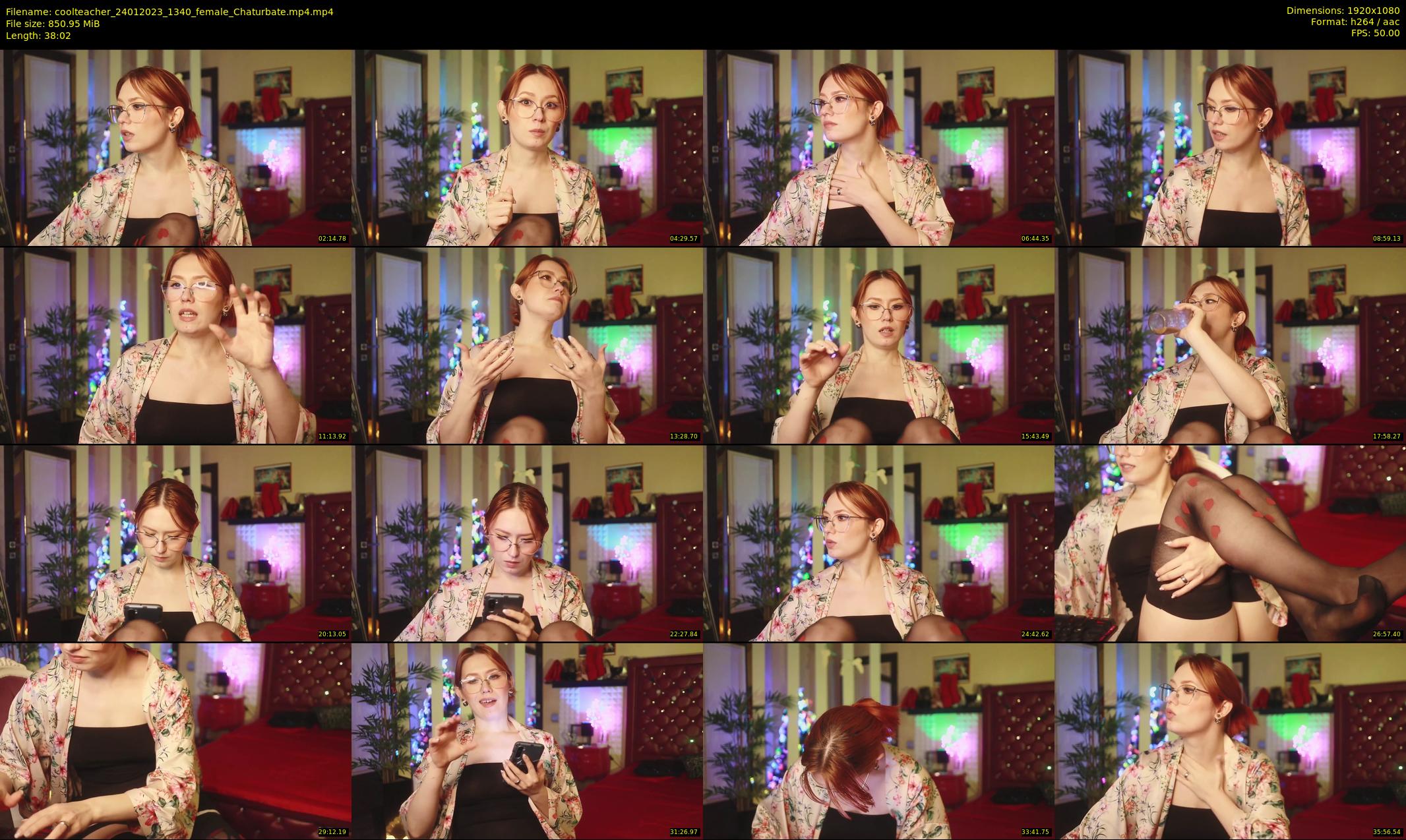 coolteacher — 39 minute Chaturbate female cam show recording, 1080p, Jan 24, 2023