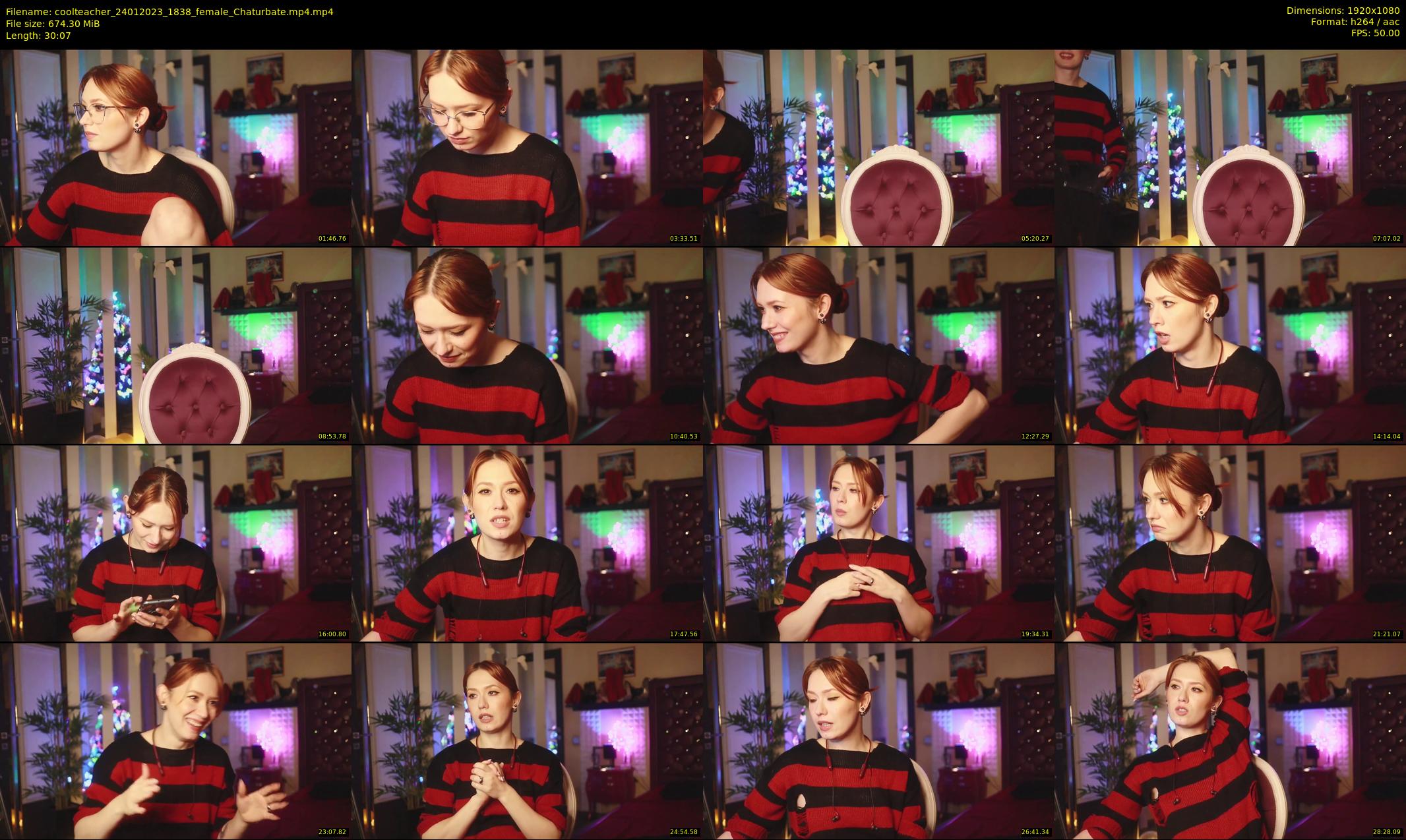 coolteacher — 31 minute Chaturbate female cam show recording, 1080p, Jan 24, 2023