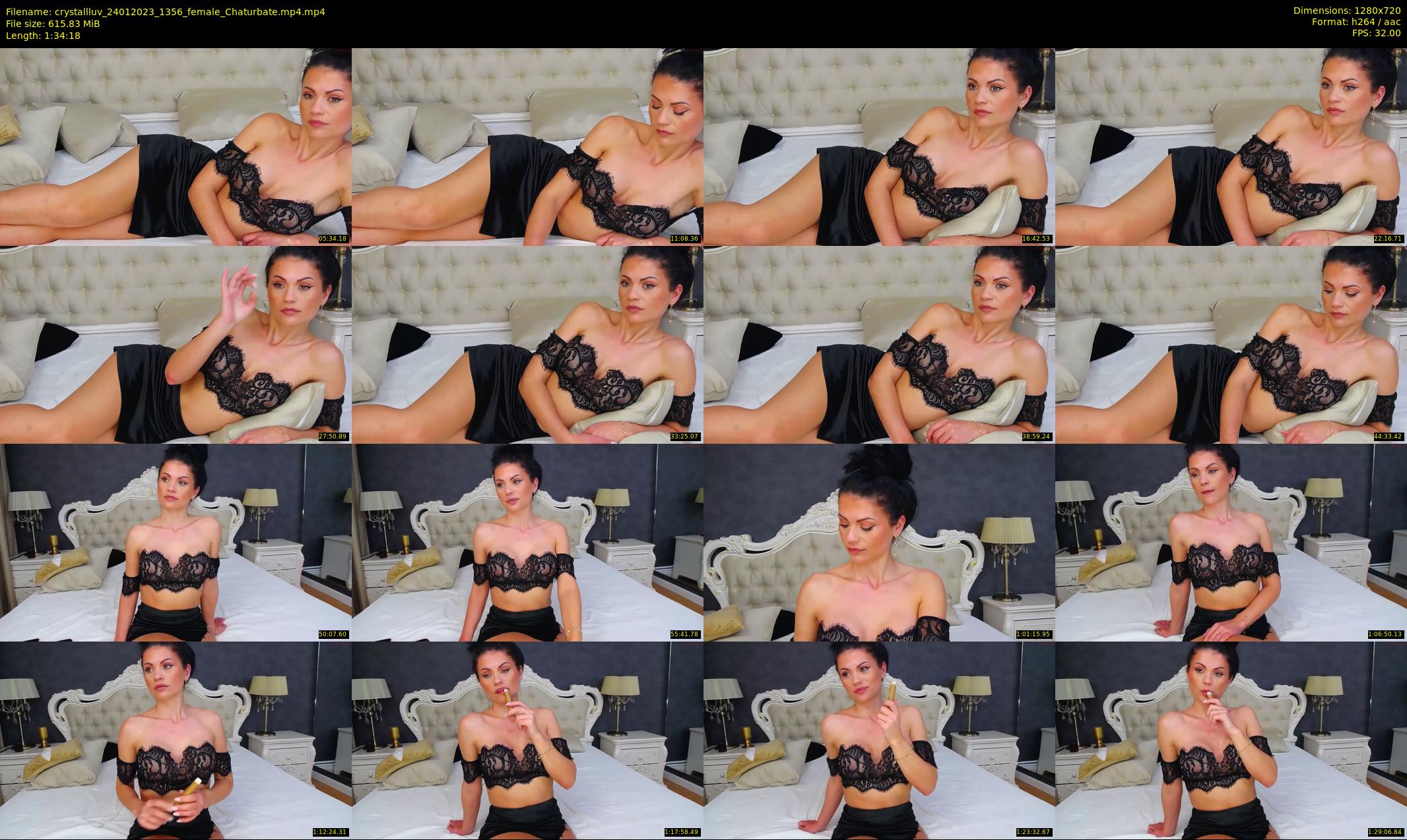 crystallluv — 95 minute Chaturbate female cam show recording, 720p, Jan 24, 2023