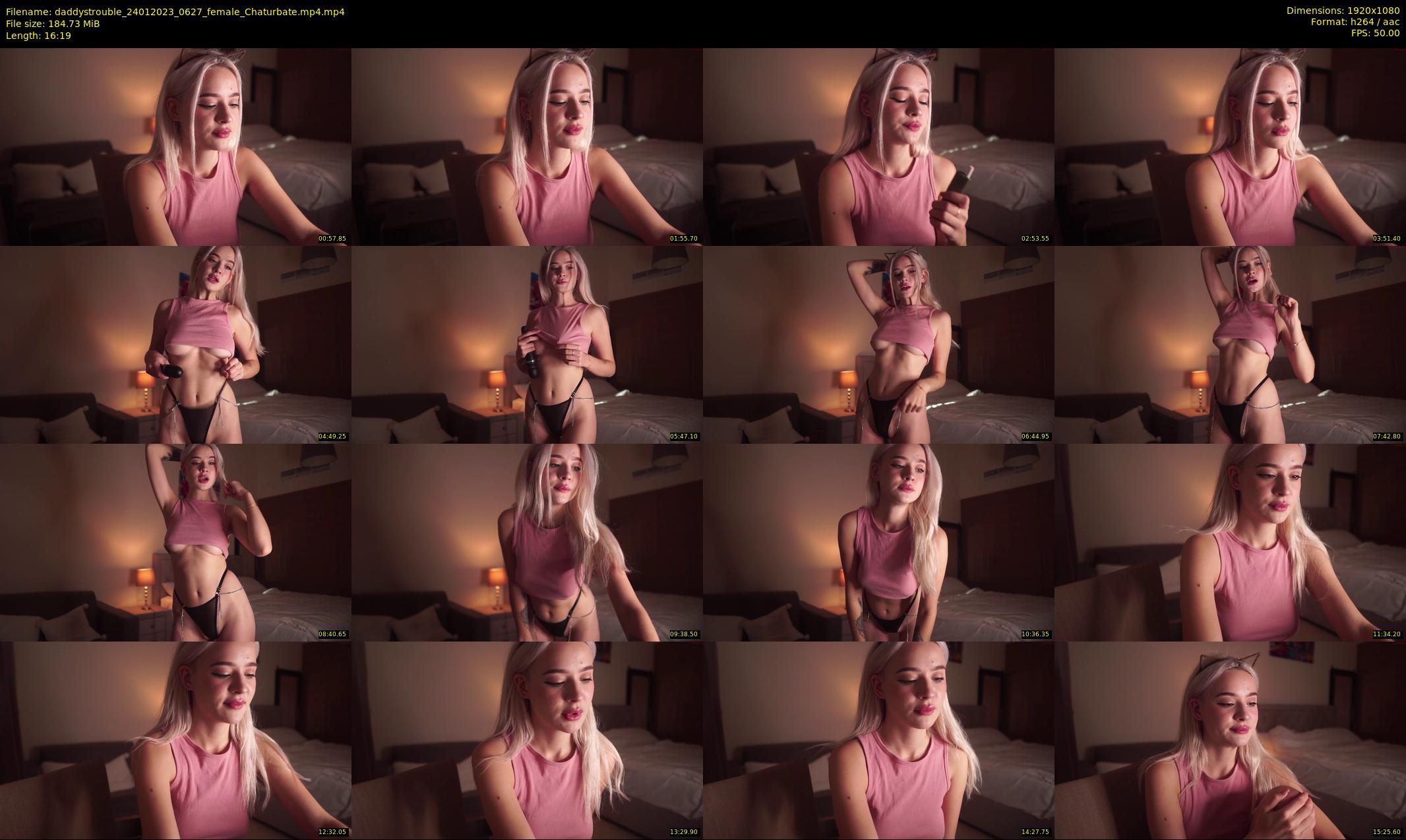 daddystrouble — 17 minute Chaturbate female cam show recording, 1080p, Jan 24, 2023