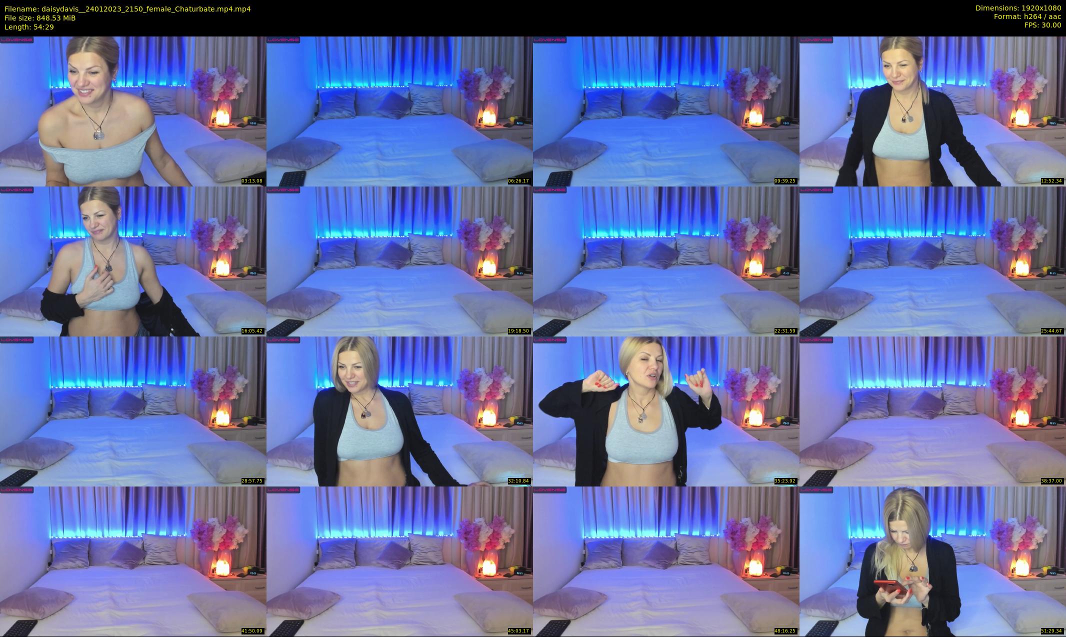 daisydavis_ — 55 minute Chaturbate female cam show recording, 1080p, Jan 24, 2023