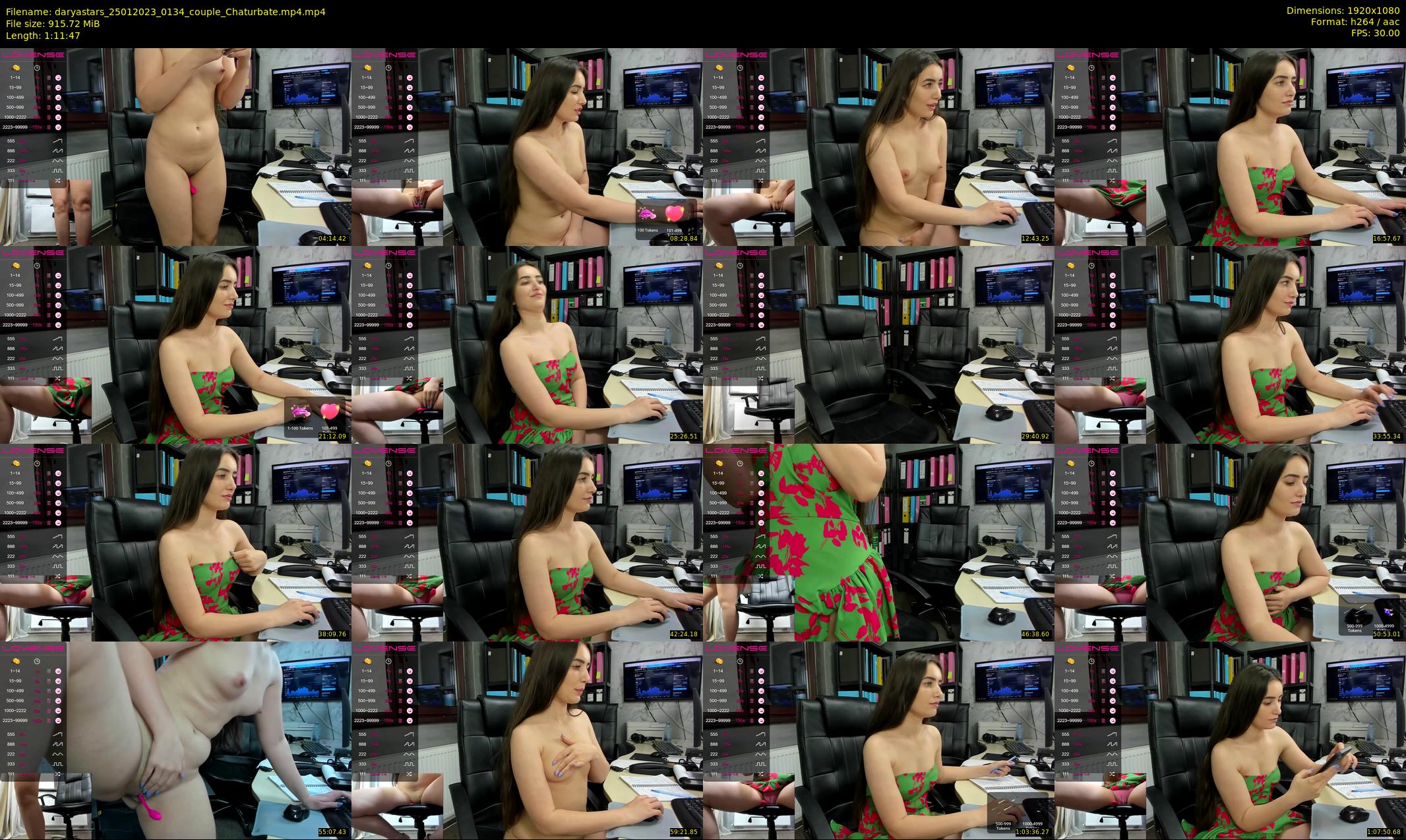 daryastars — 72 minute Chaturbate couple cam show recording, 1080p, Jan 25, 2023