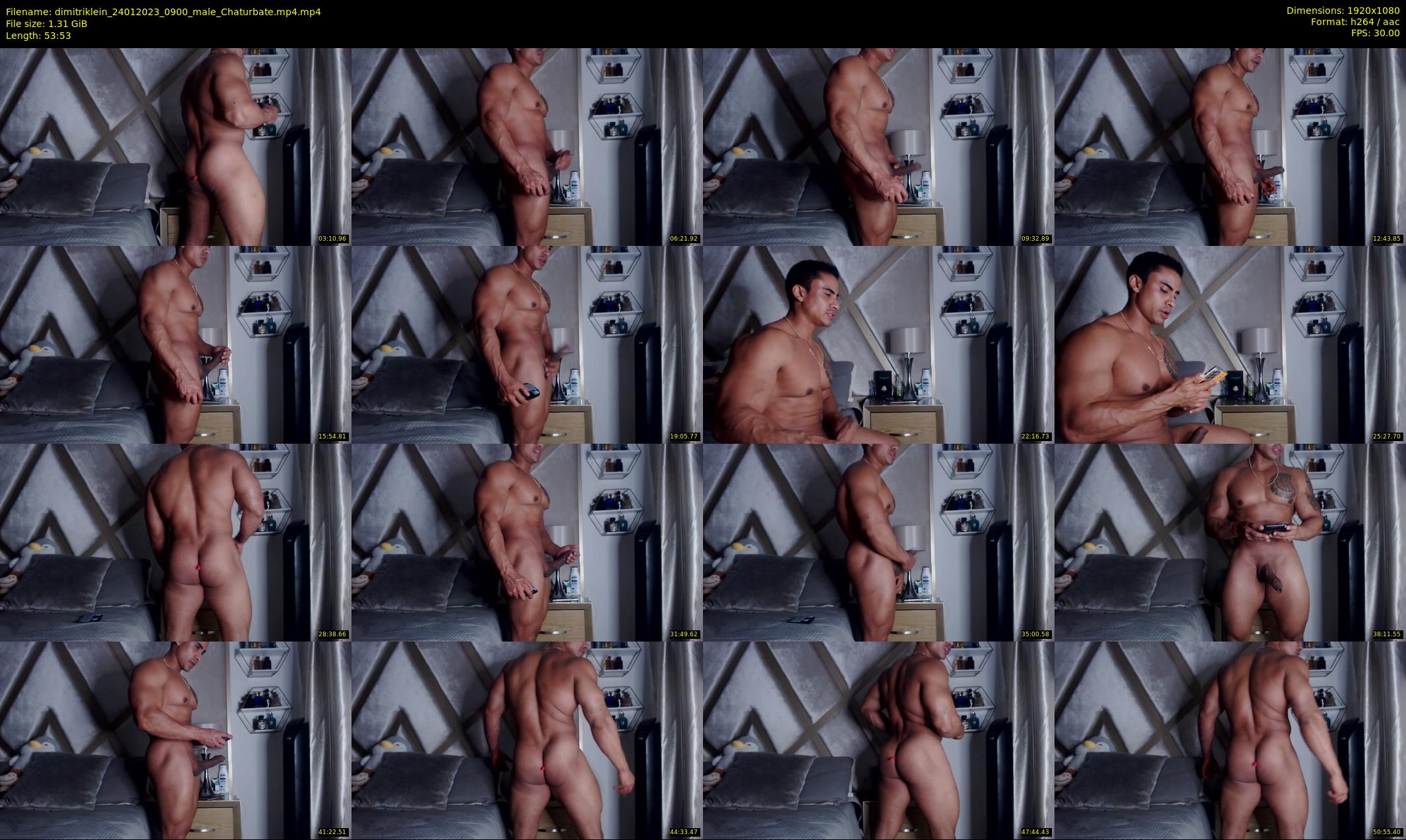 dimitriklein — 54 minute Chaturbate male cam show recording, 1080p, Jan 24, 2023